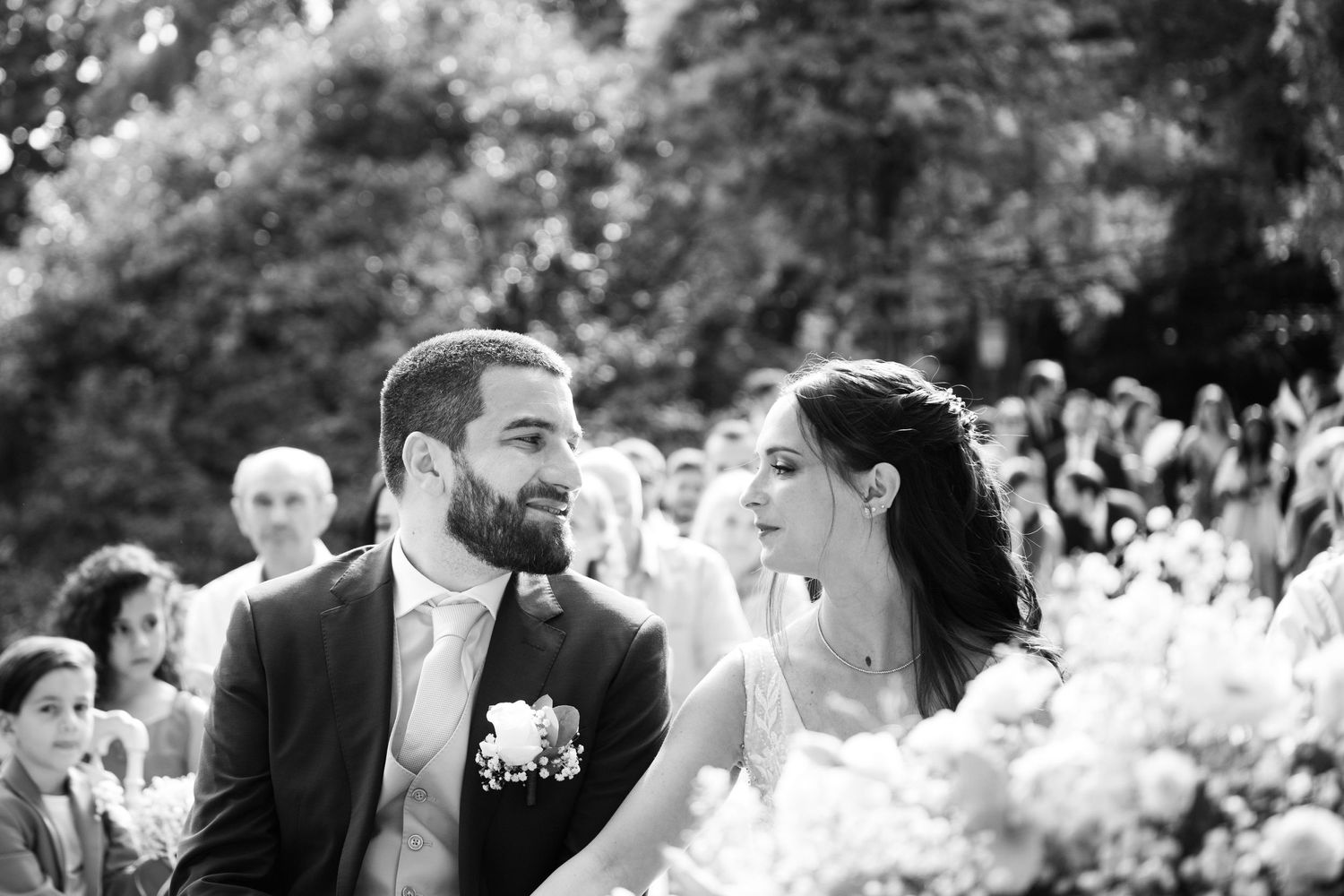 matrimonio a villa bossi sposi