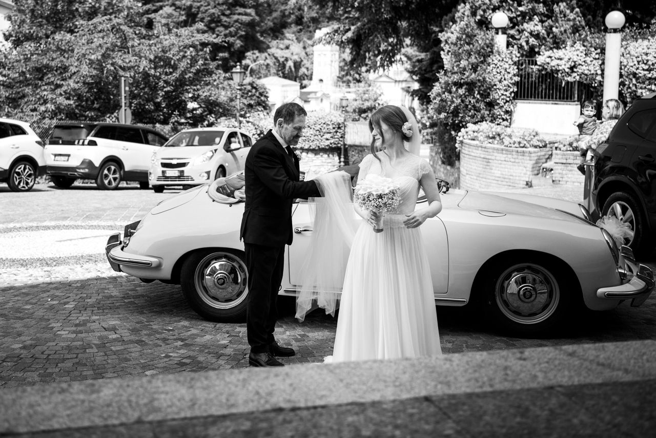 reportage matrimonio abito sposa elegante romantico