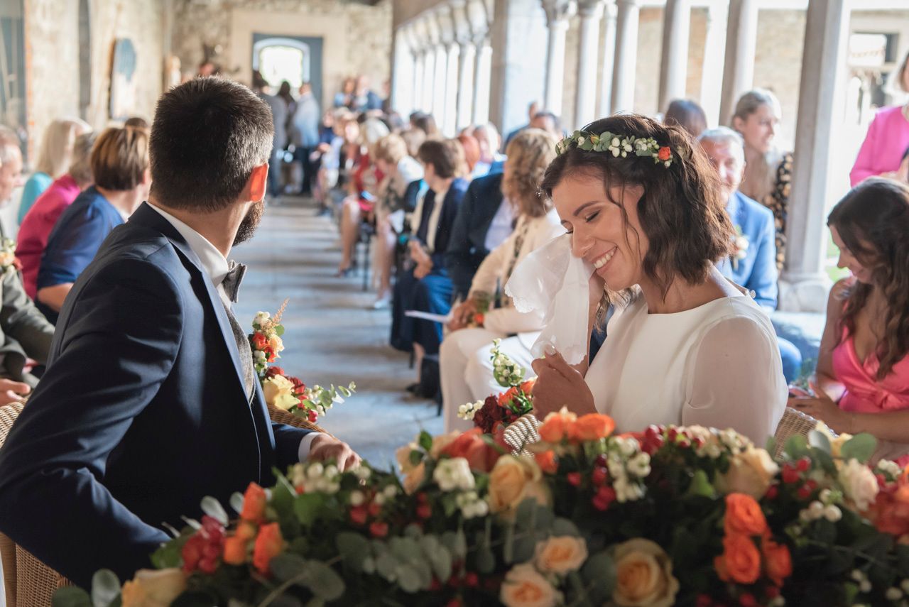 romantica coppia di sposi foto reportage