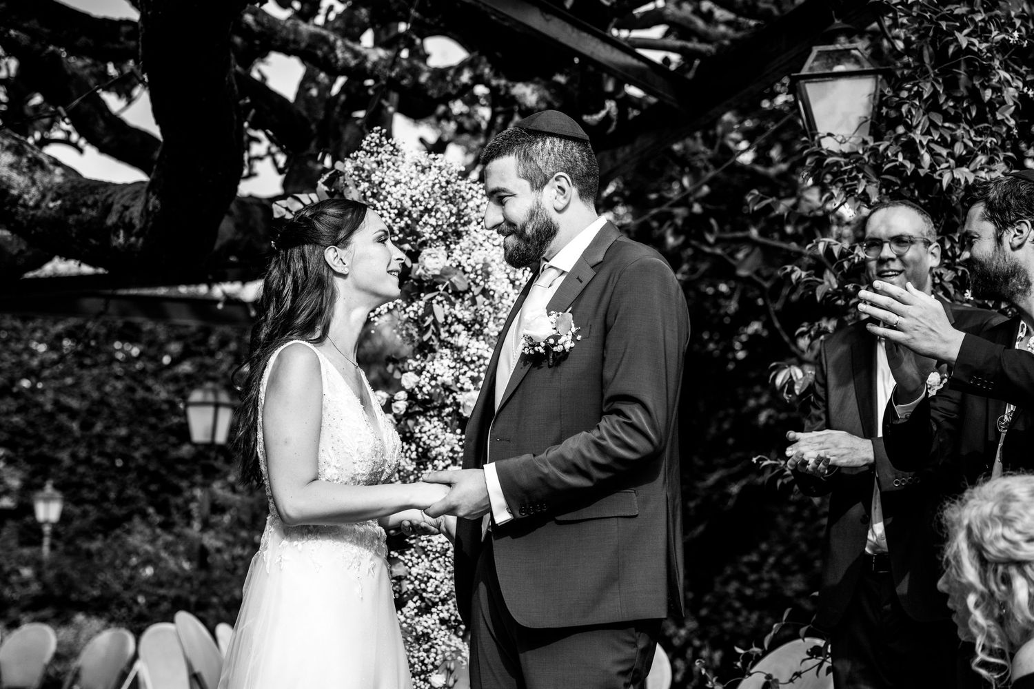 matrimonio ebraico sposi