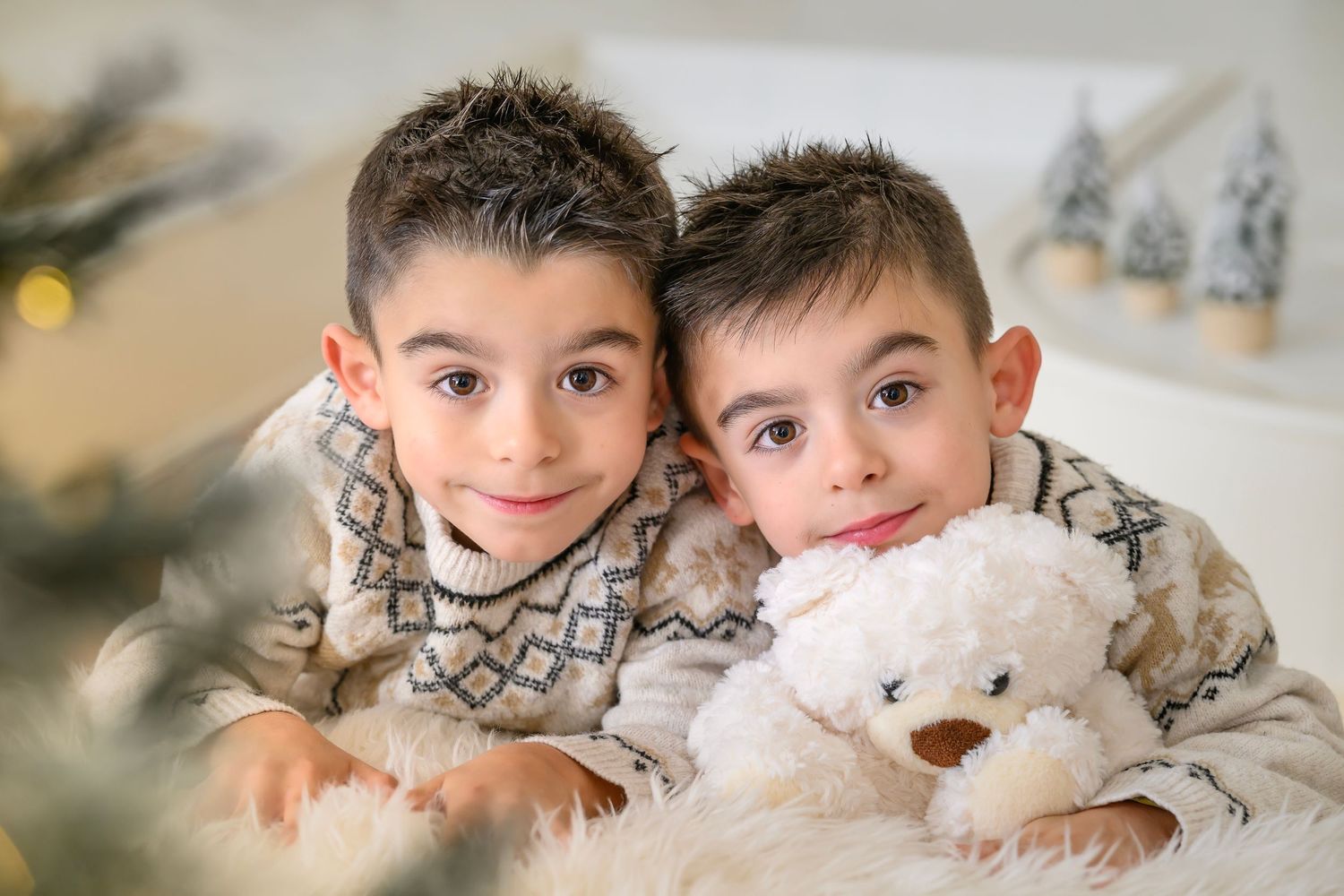 servizio fotografico di Natale per famiglie varese, gavirate, italia, svizzera studio
