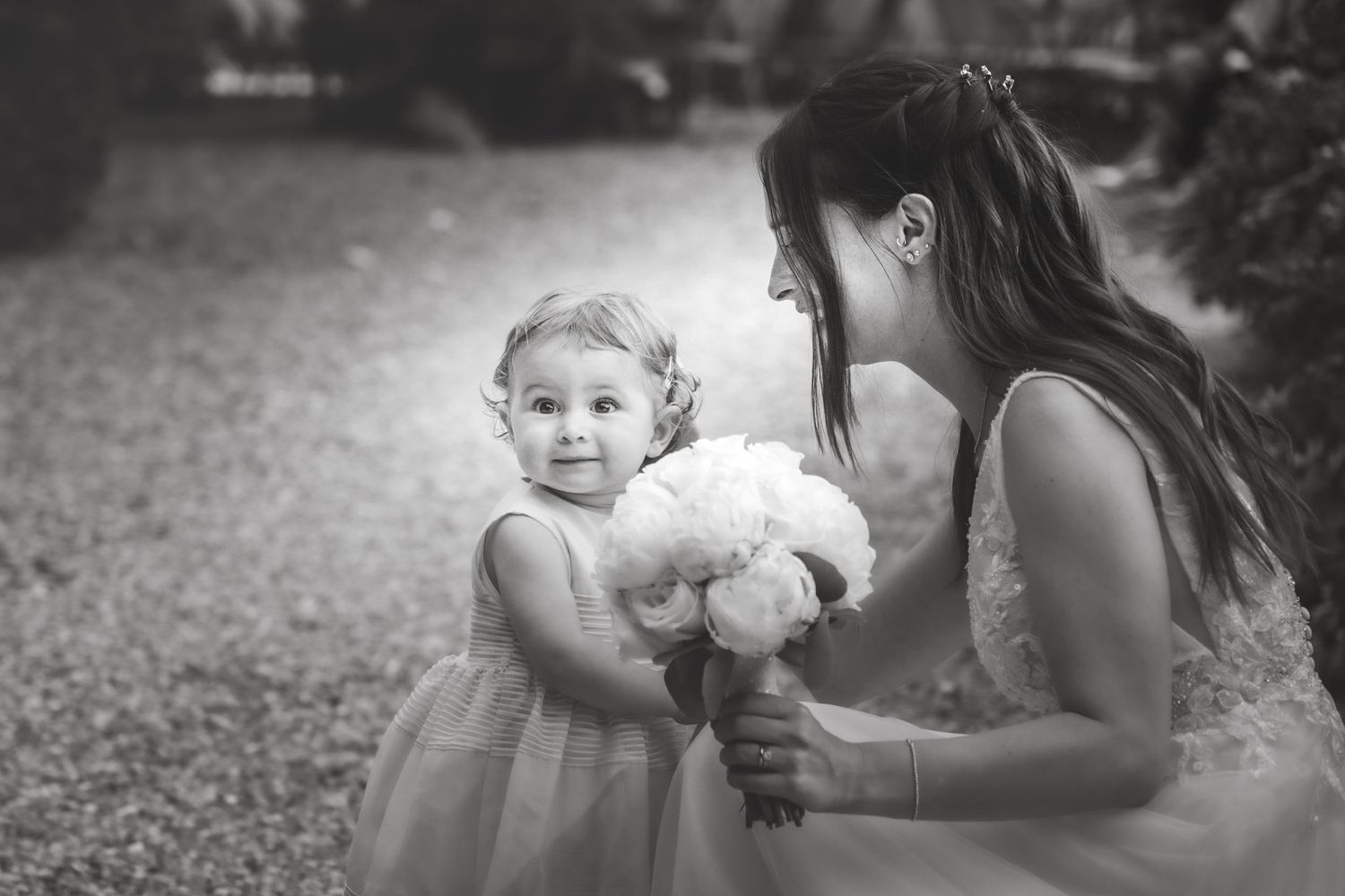 sposi con bambini