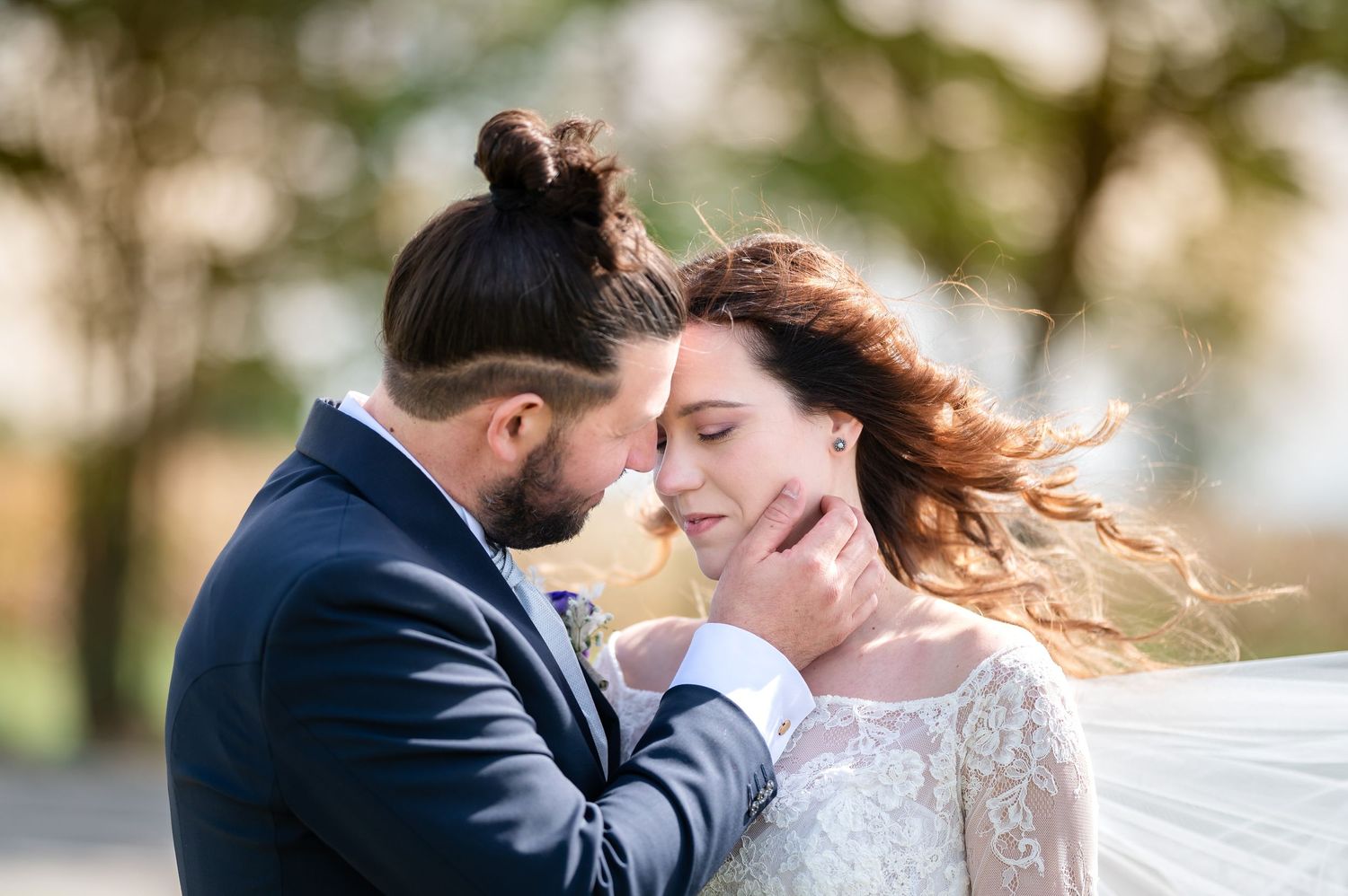 foto reportage matrimonio natura sposa sposo