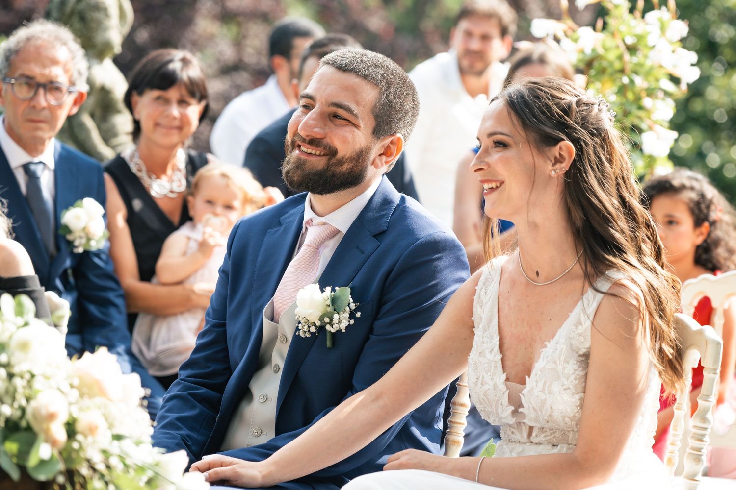 matrimonio a villa bossi sposi
