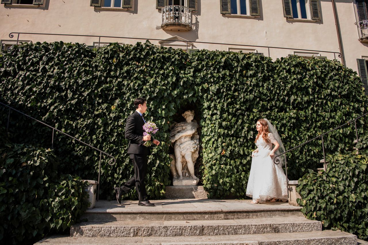 reportage fotografico di matrimonio villa bossi