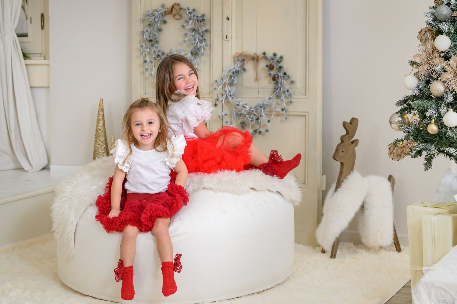 servizio fotografico di Natale per famiglie varese, gavirate, italia, svizzera studio