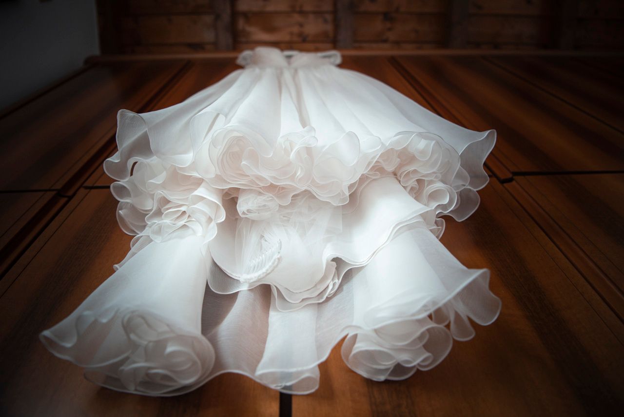 reportage matrimonio abito sposa elegante romantico