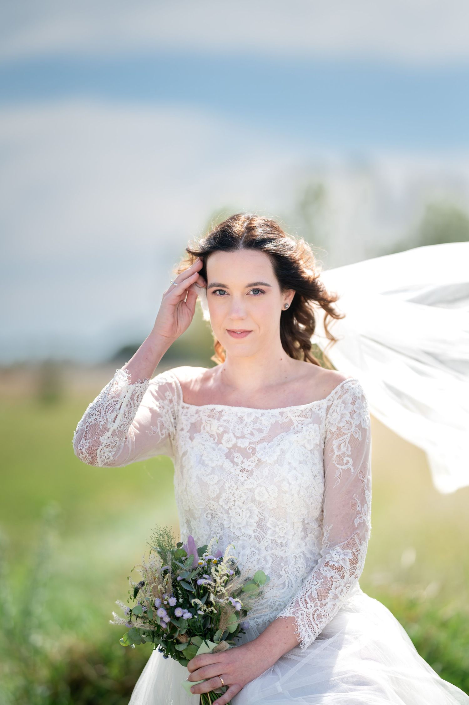 foto reportage matrimonio natura sposa sposo