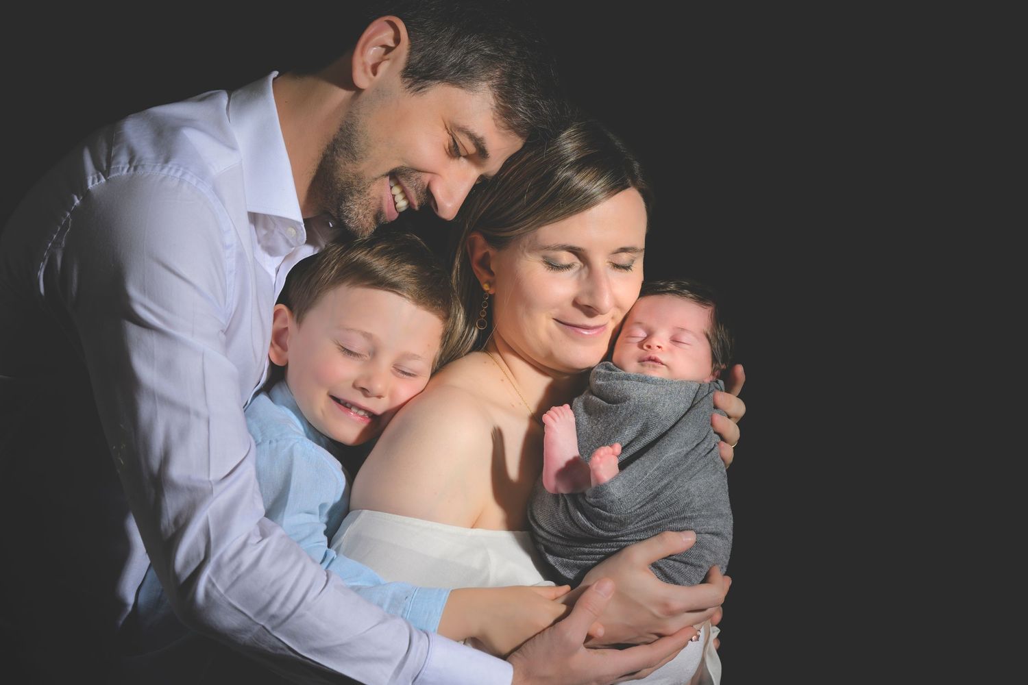 servizio fotografico neonato in studio