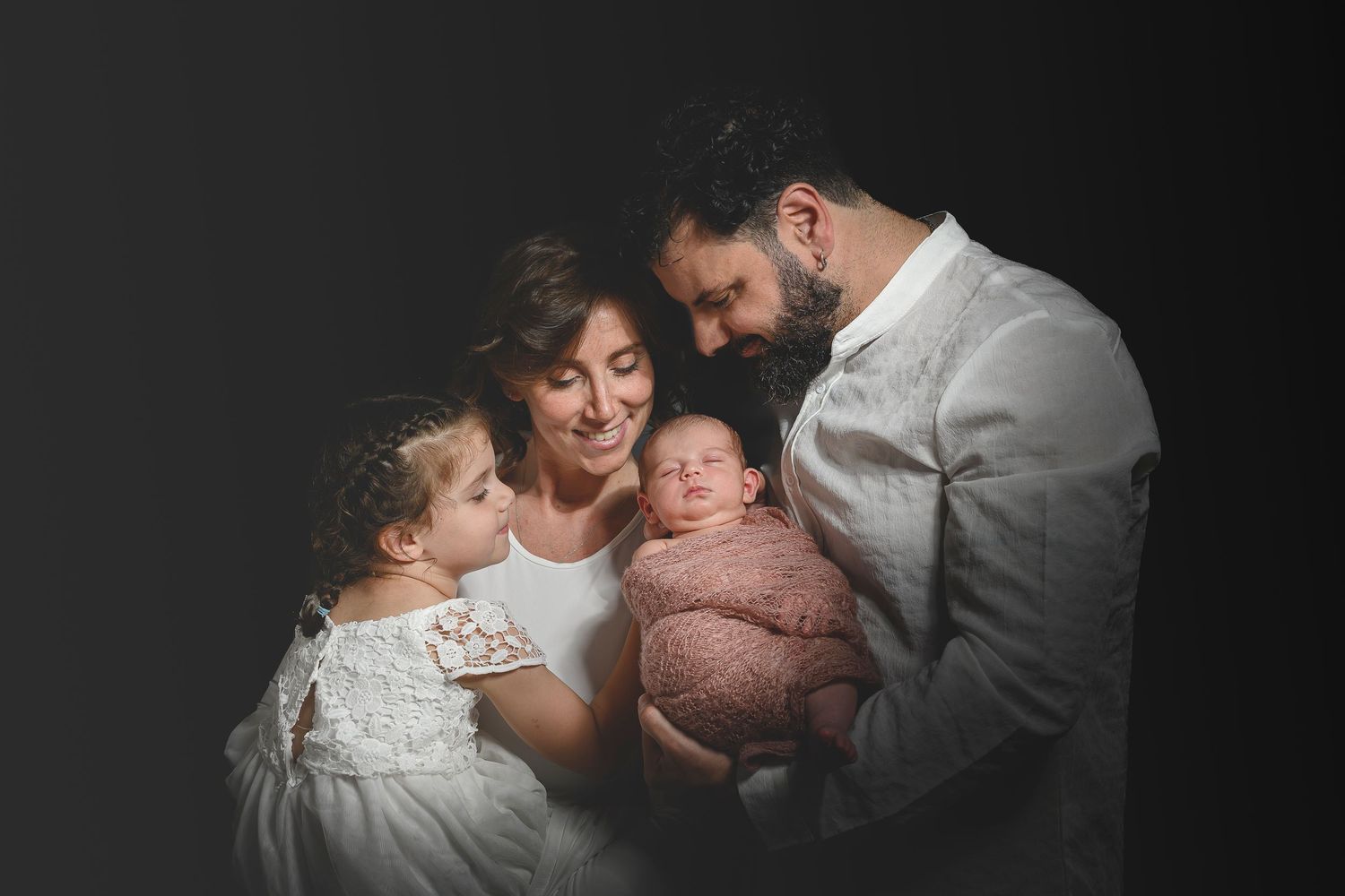 servizio fotografico neonato in studio