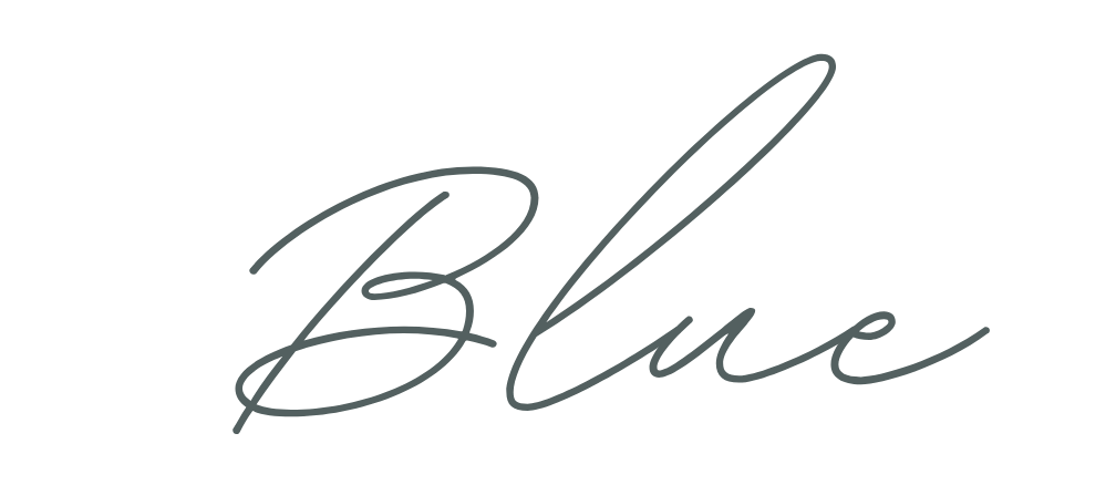 A blue ink pen rests on a white paper surface with handwritten text visible in the background.