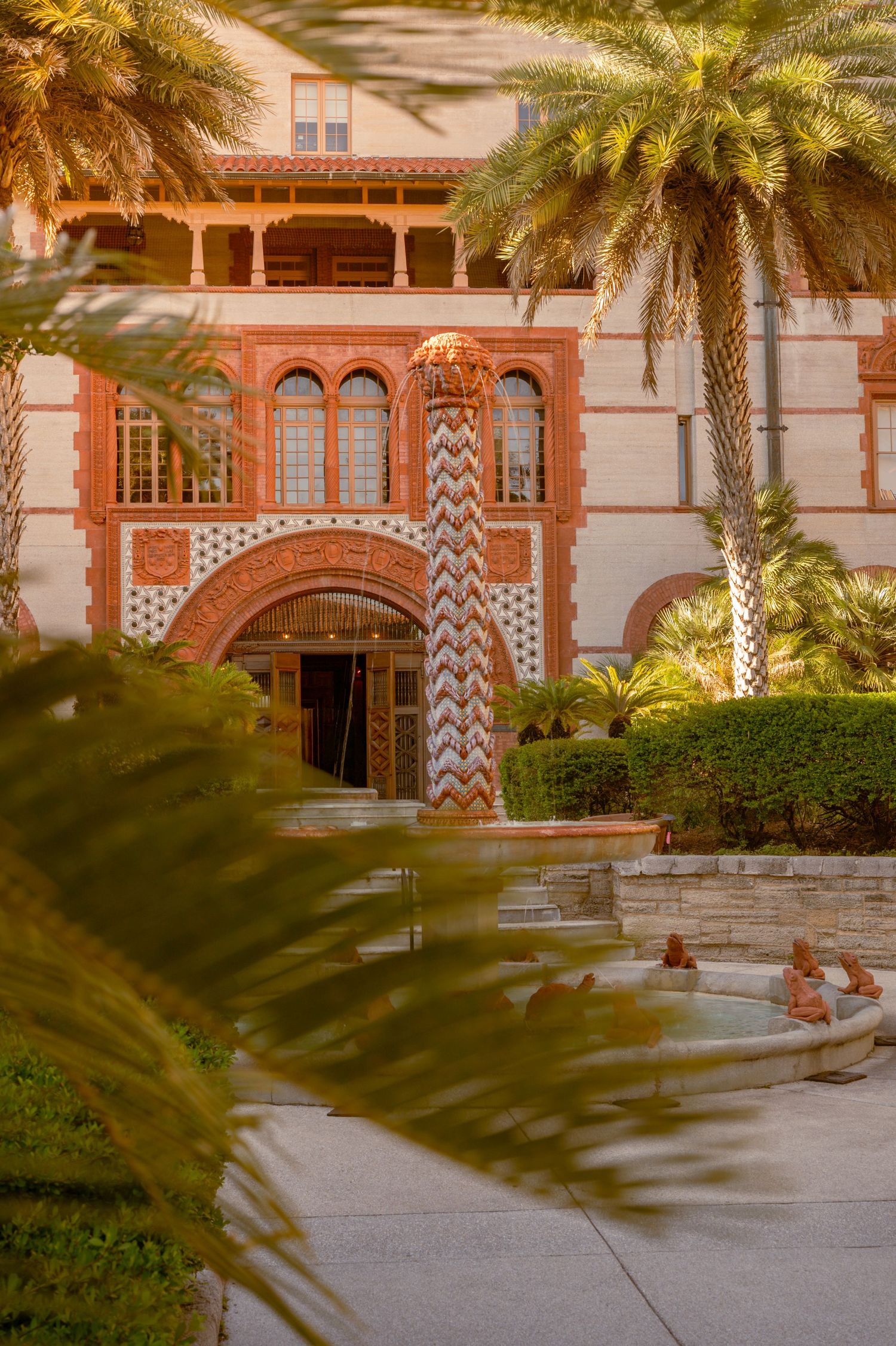Historic architecture in Old St. Augustine, Florida