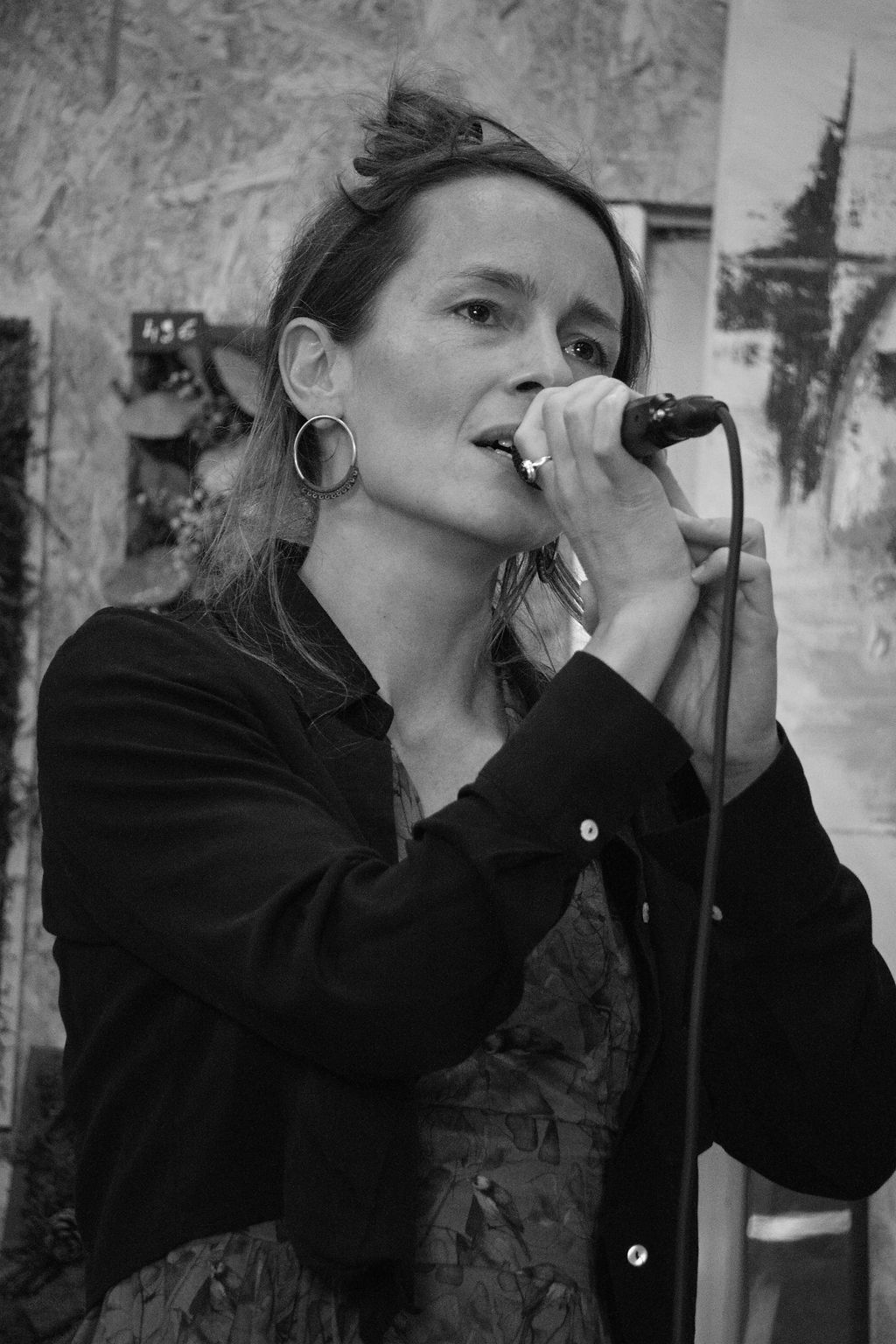 Concert, prestation du groupe Abisko, Le Hang'Art à Martinvast, Normandie