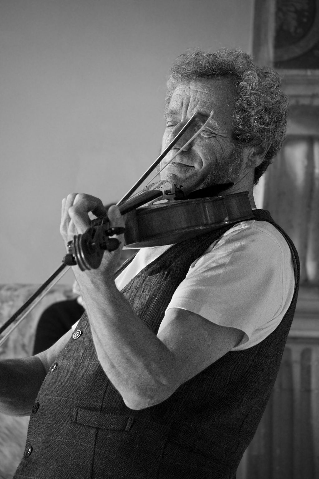 Art En Cotentin, Solo violon de Dany Pinel, Château des Ravalet, Cherbourg, Normandie
