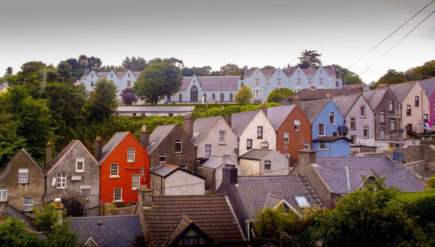 Colorful Cottages, Cobh Ireland, June 30, 2015