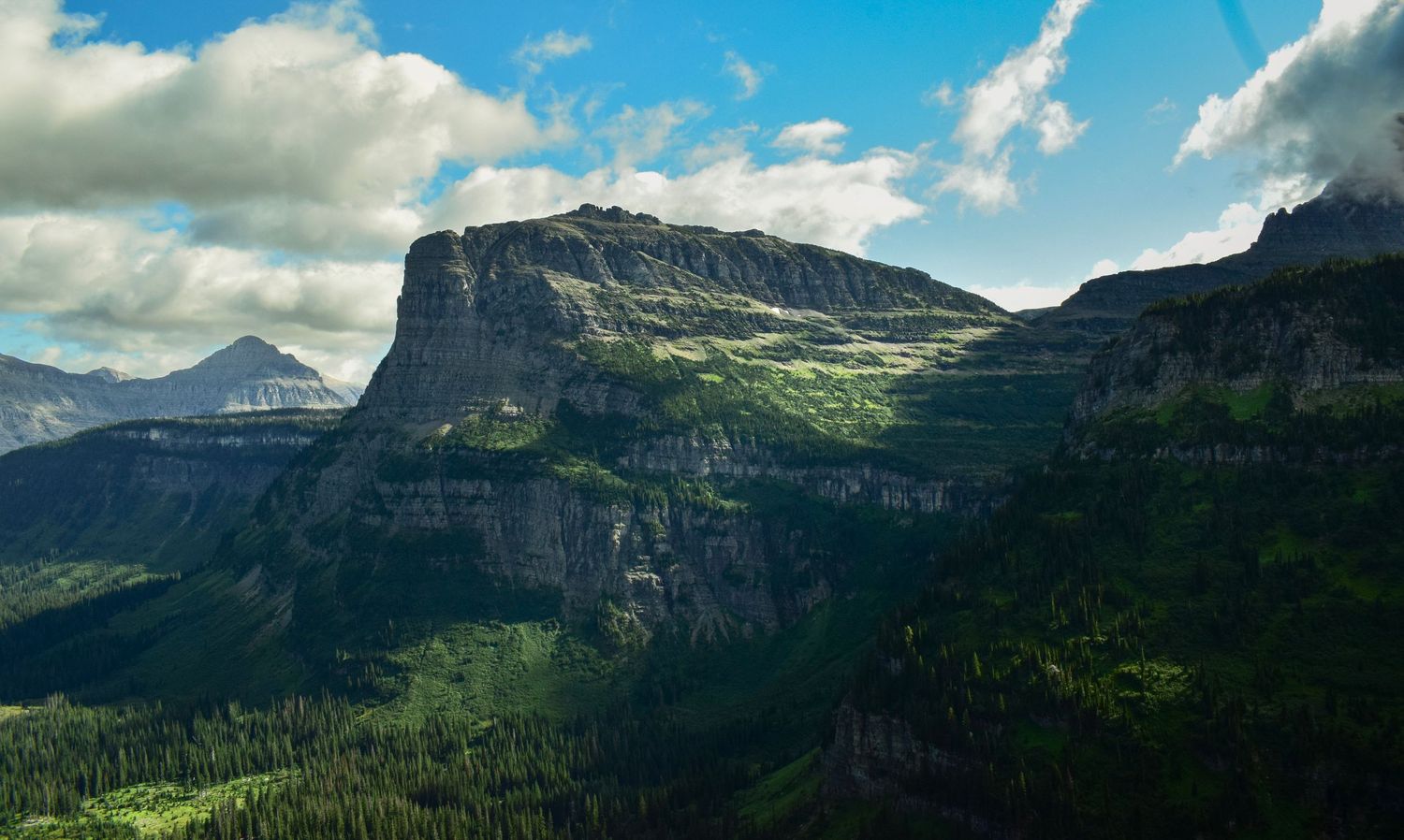 Heavy Runner Mountain, Glacier Nat'l Park, Montana, August 25, 2024