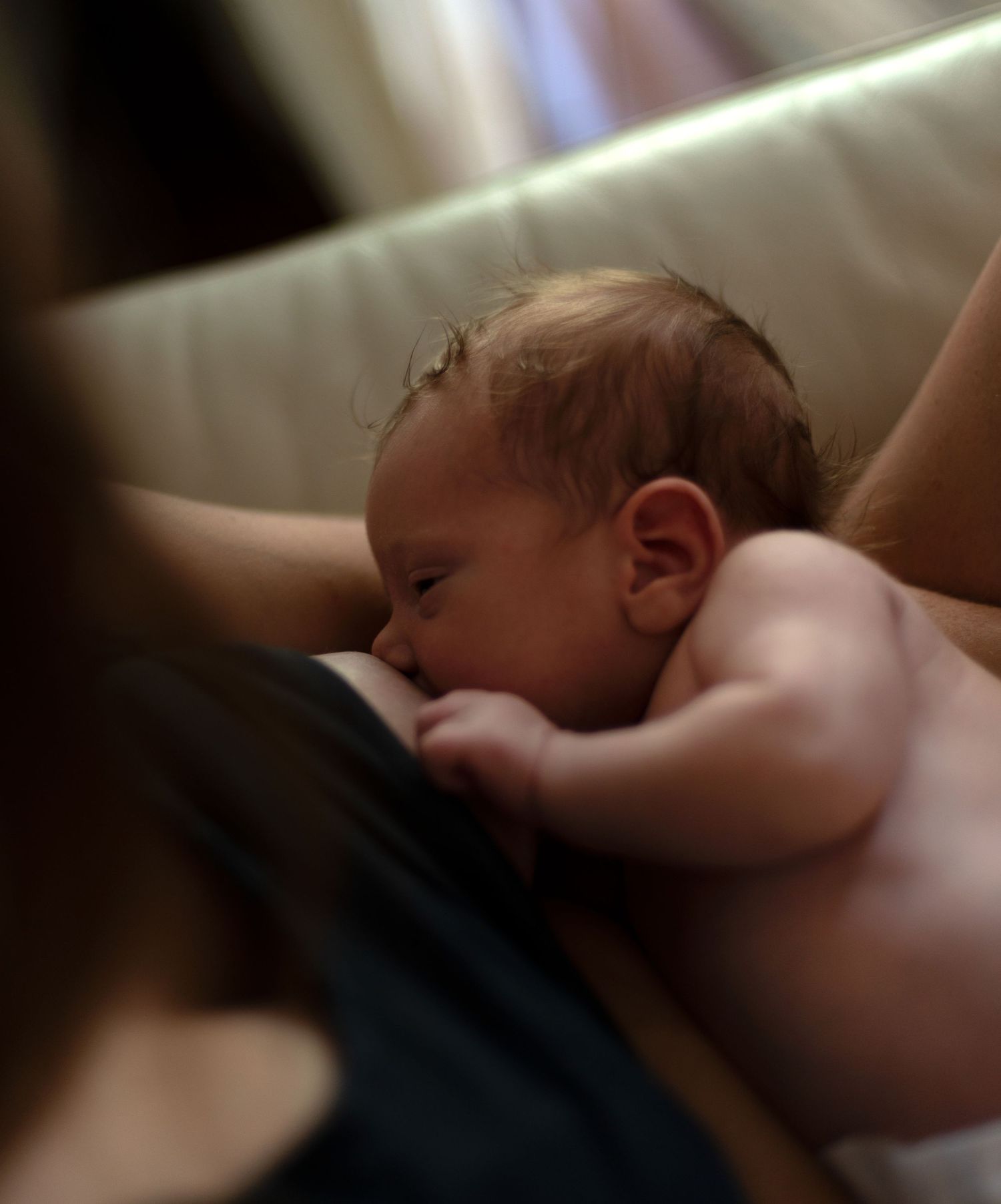 Woman breastfeeding