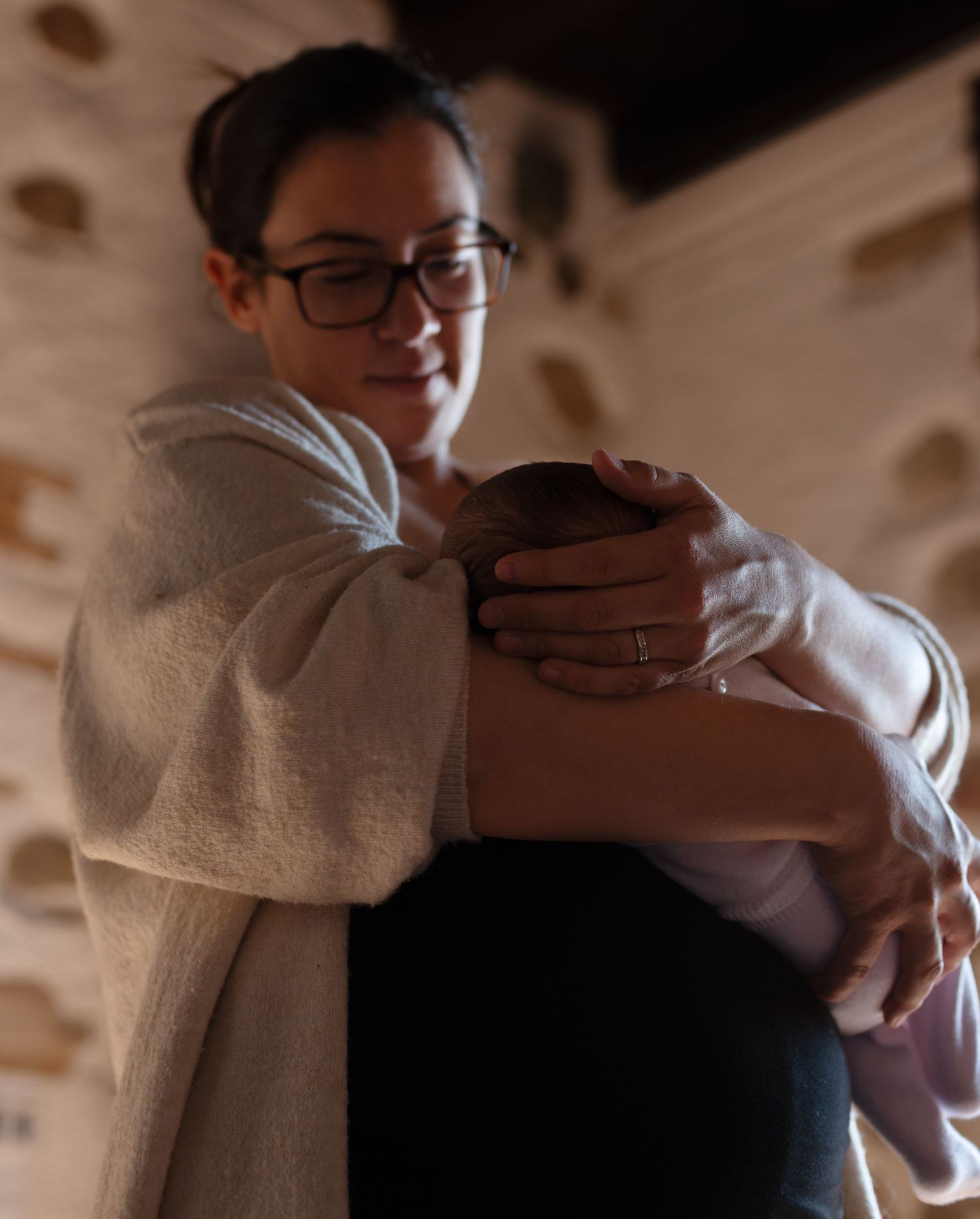 Woman breastfeeding