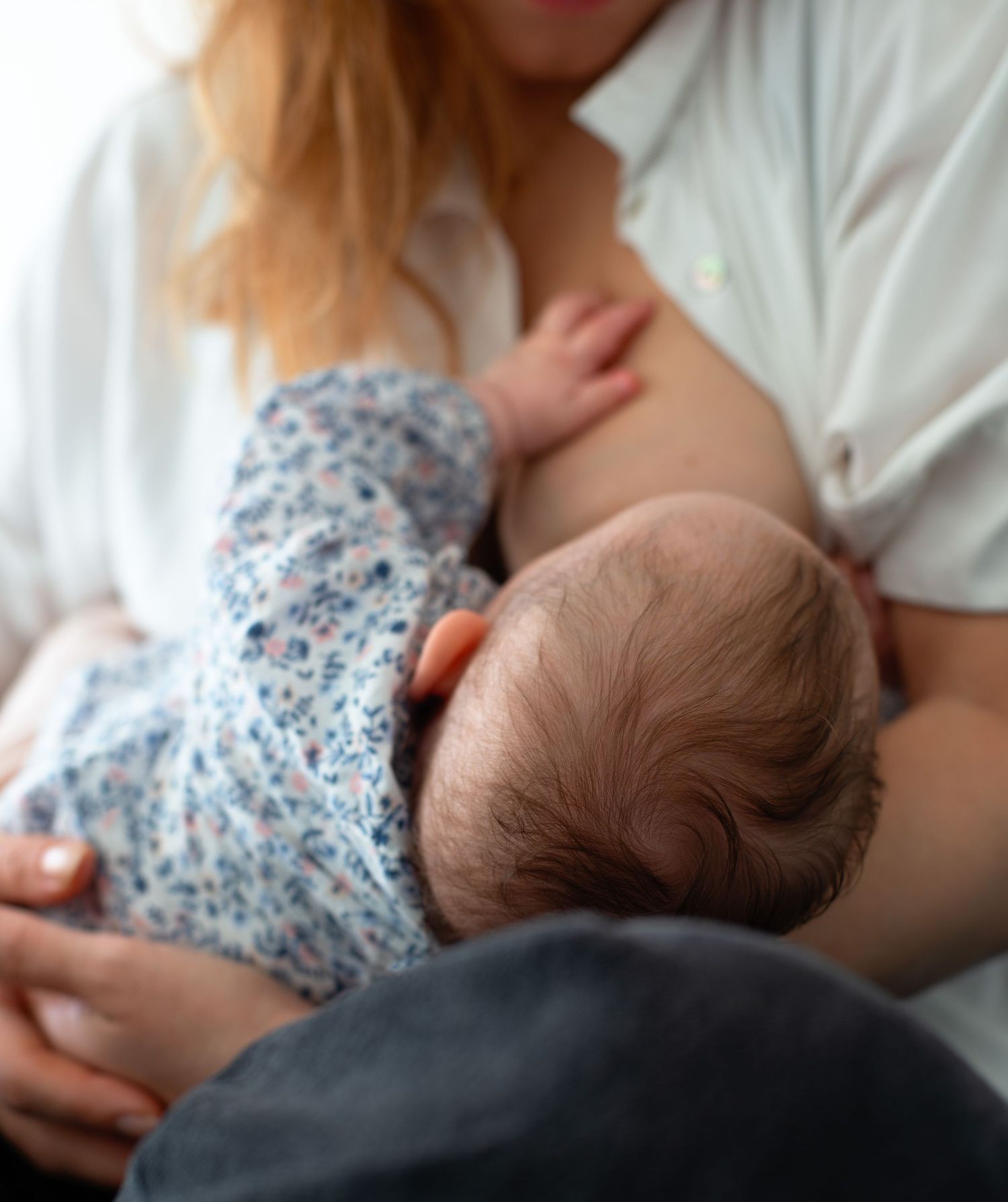 Woman breastfeeding