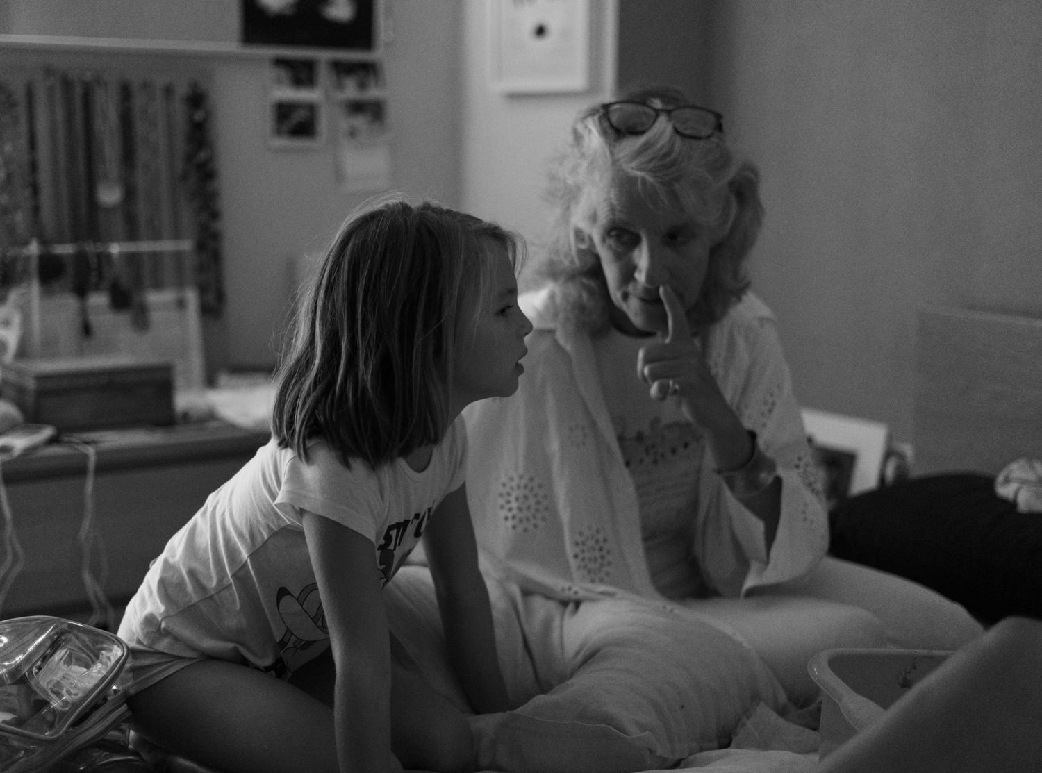Child and midwife