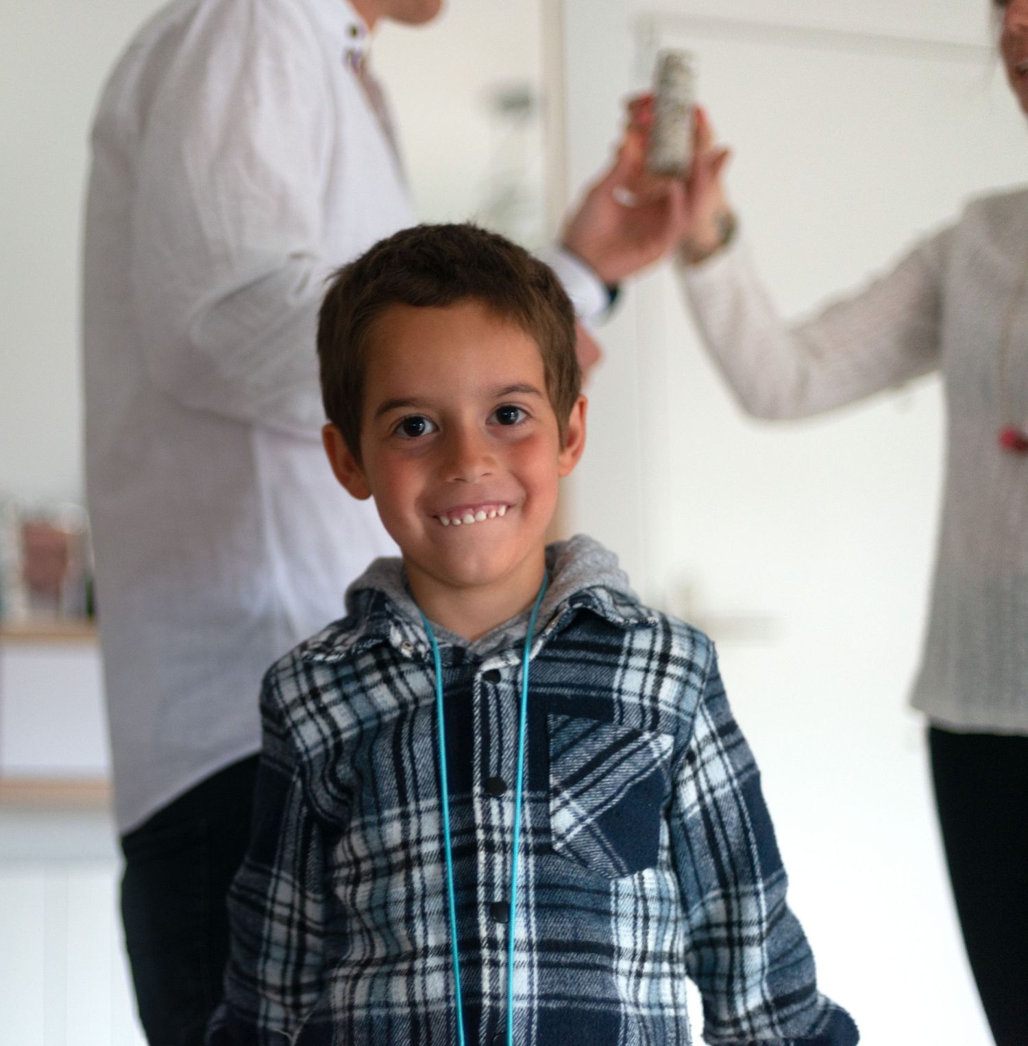 Boy in a ceremony