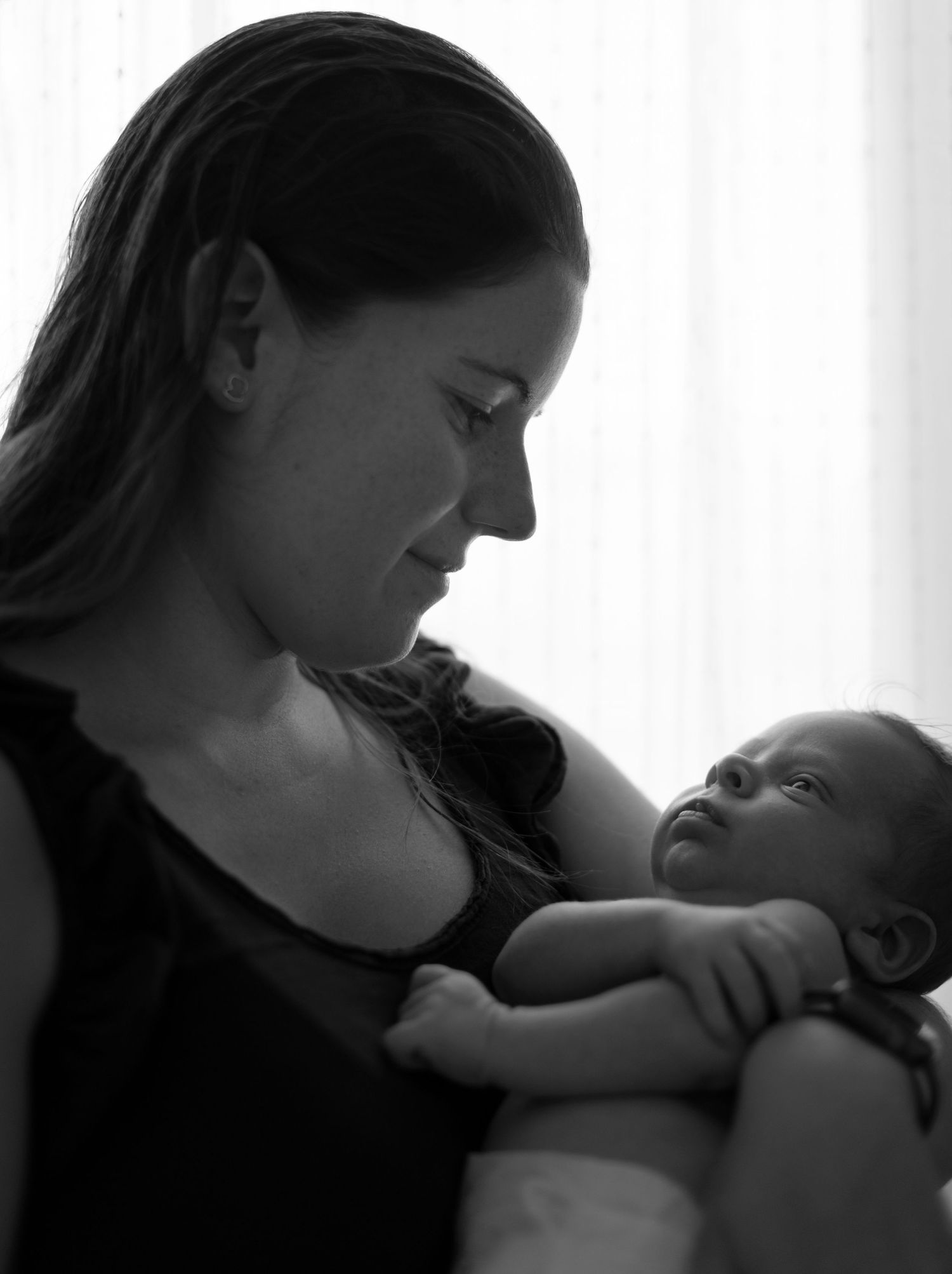 Mother and son
