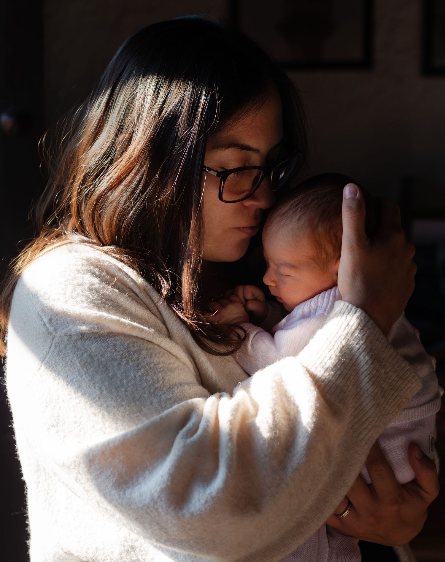 Mother and her baby
