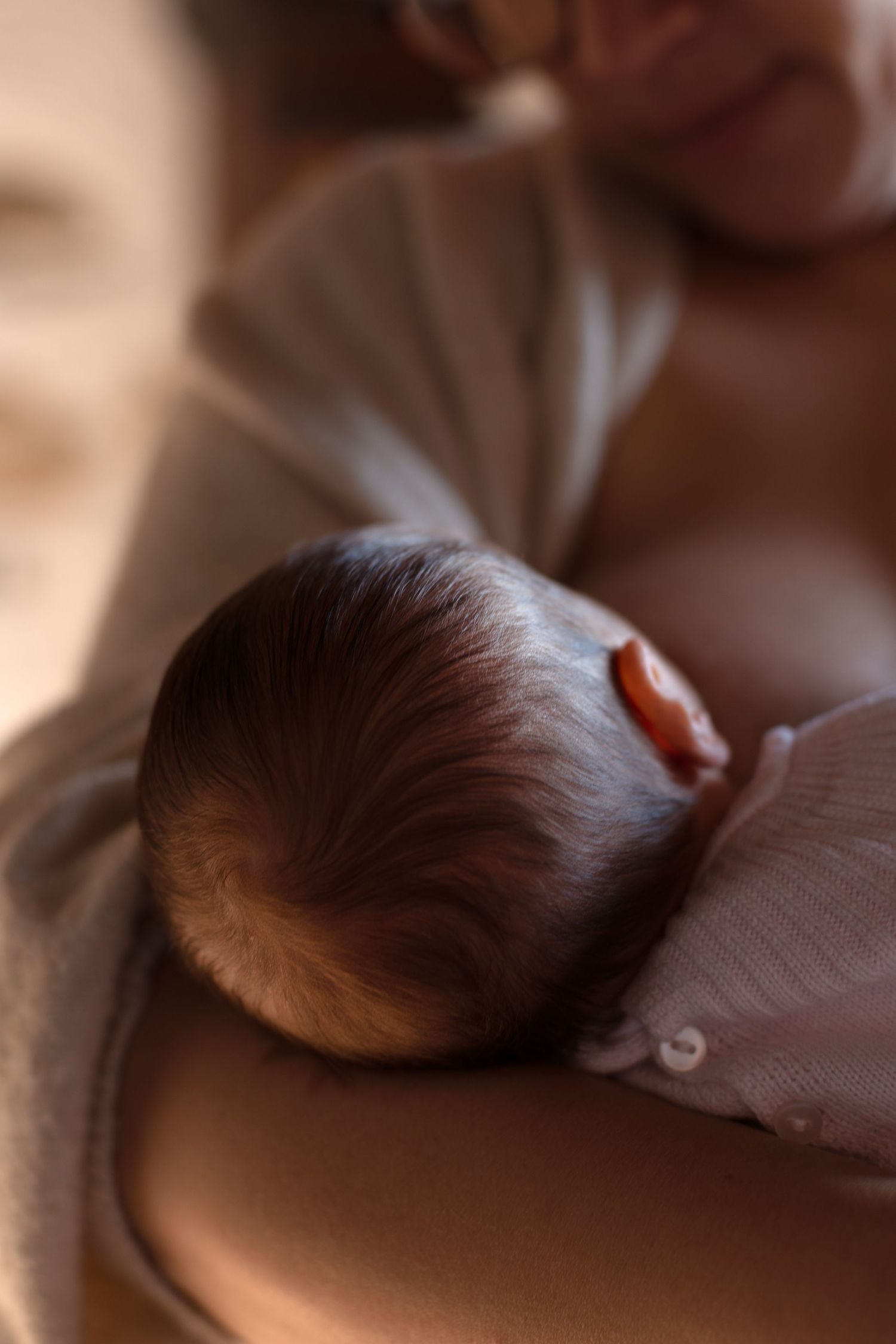 Woman breastfeeding