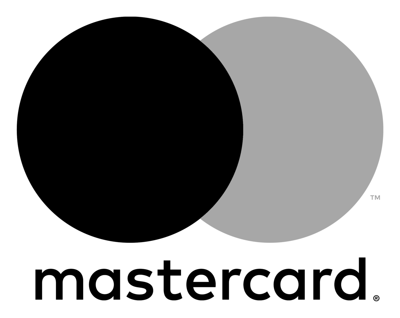 A grey crescent shape with dark gradient shadows creating a partial eclipse design effect against a black background.