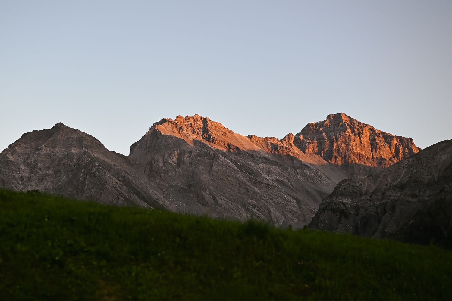 Schweizer Alpen Berghochzeit Davos Graubünden Hochzeit Gipfel Elopement