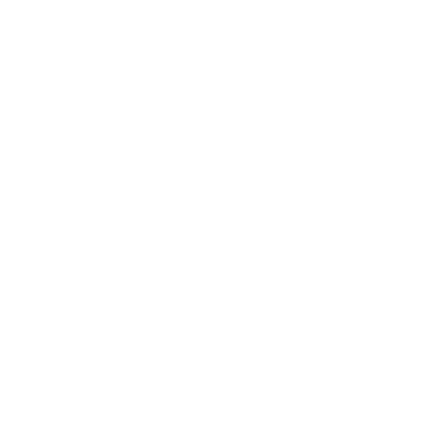 Simple line drawing of hands covering a circular shape in a minimalist white design.