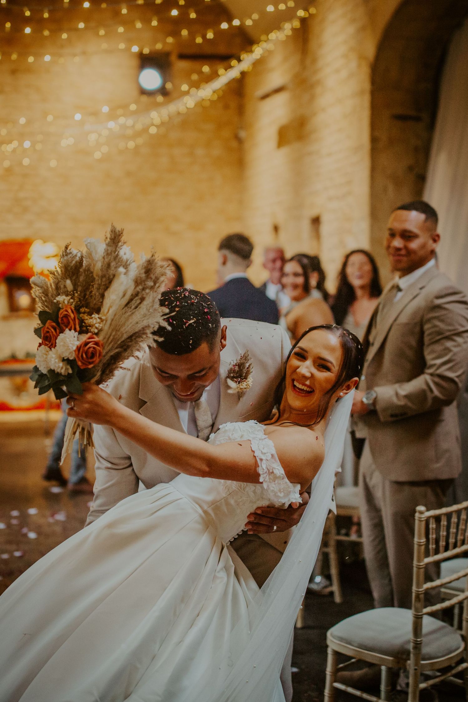 Lapstone Barn Wedding, Chipping Campden.