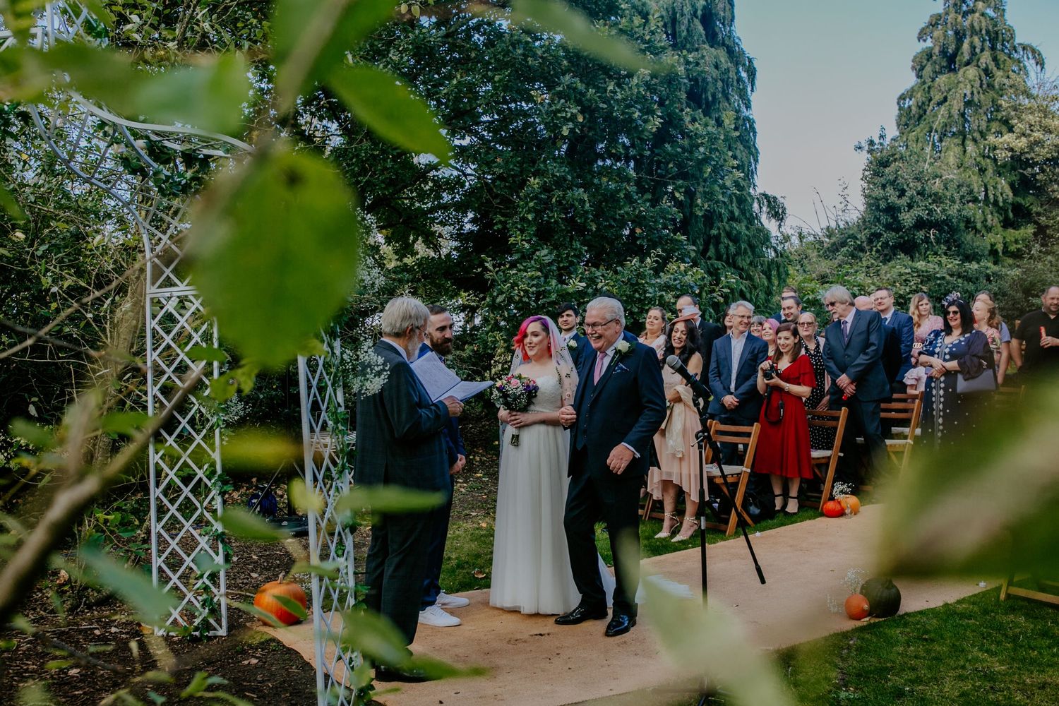 Lodge Farm Wedding, King's Walden, Hitchin, Hertfordshire.