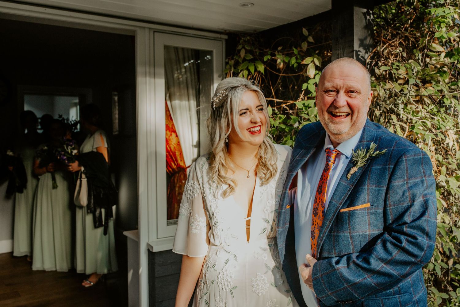Bride and Father of the bride in Hertfordshire - RELM Photography