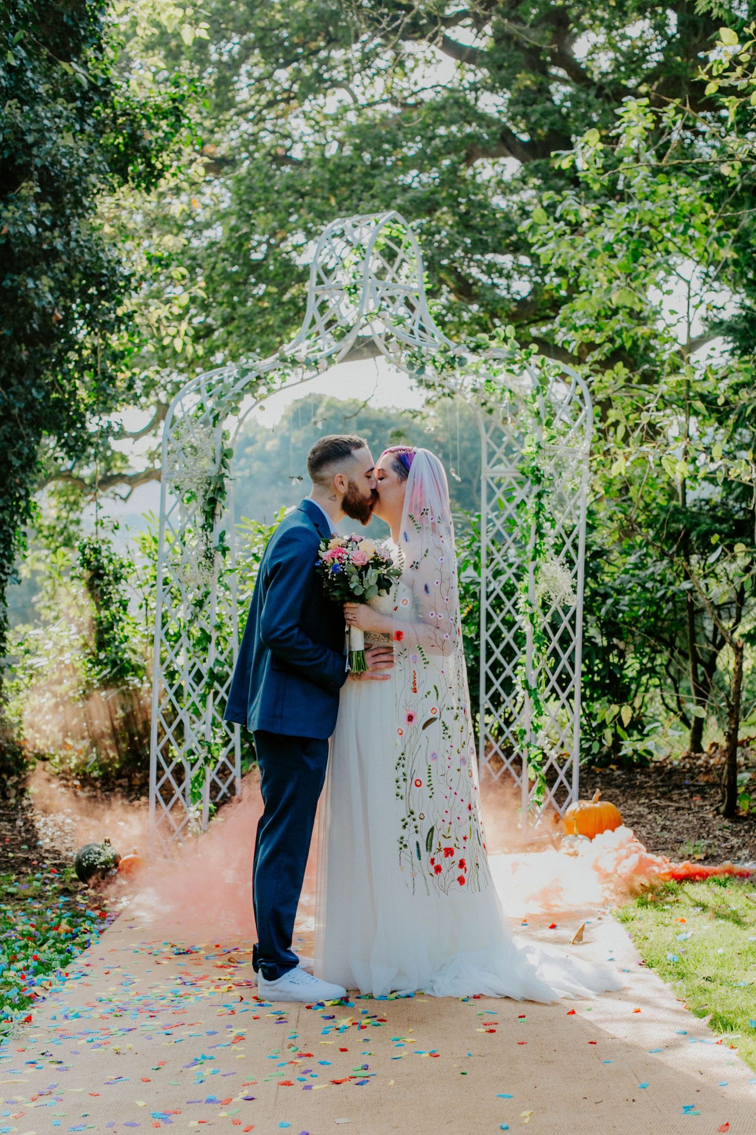 Lodge Farm Wedding, King's Walden, Hitchin, Hertfordshire.