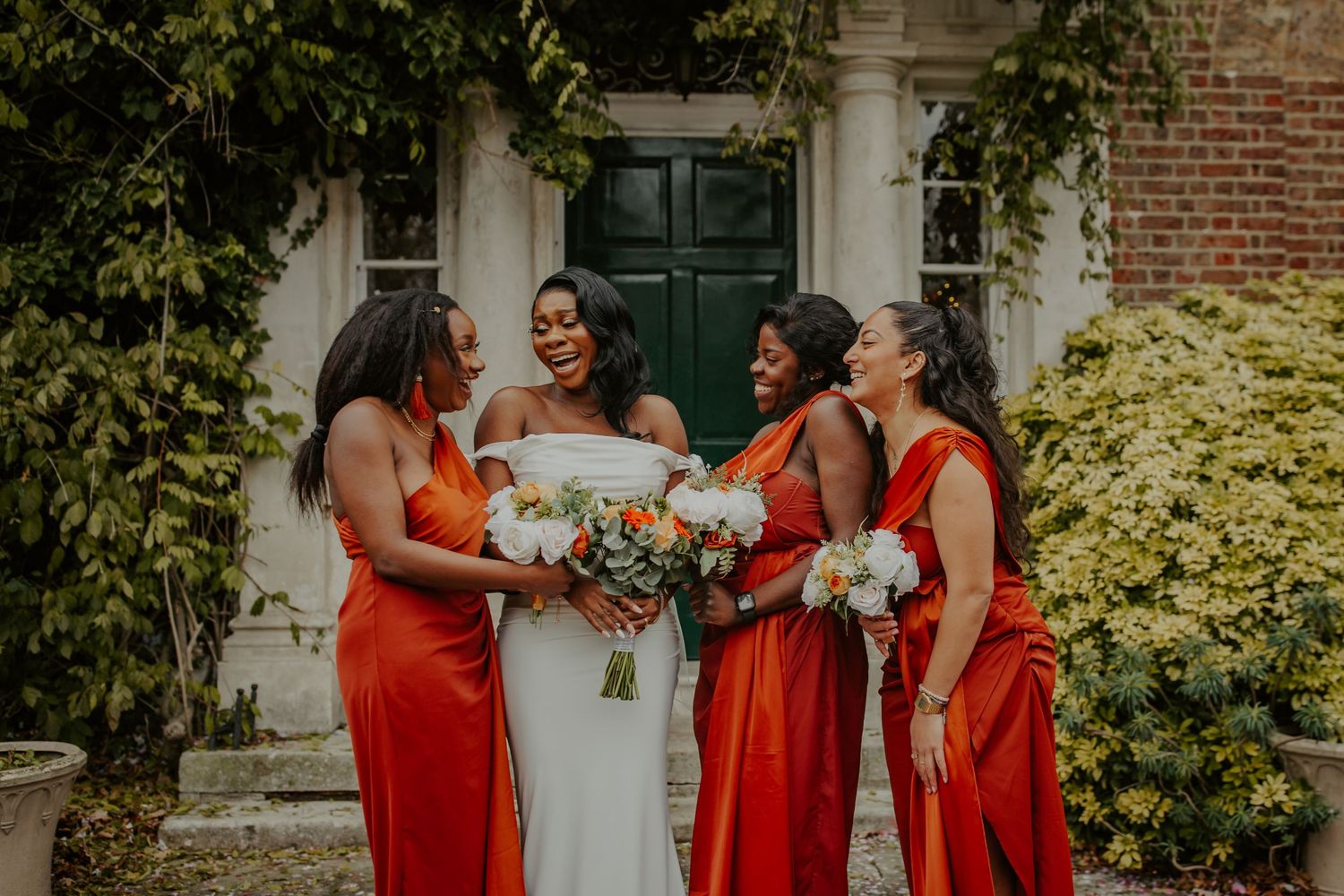 Wedding at Morden Park, London.