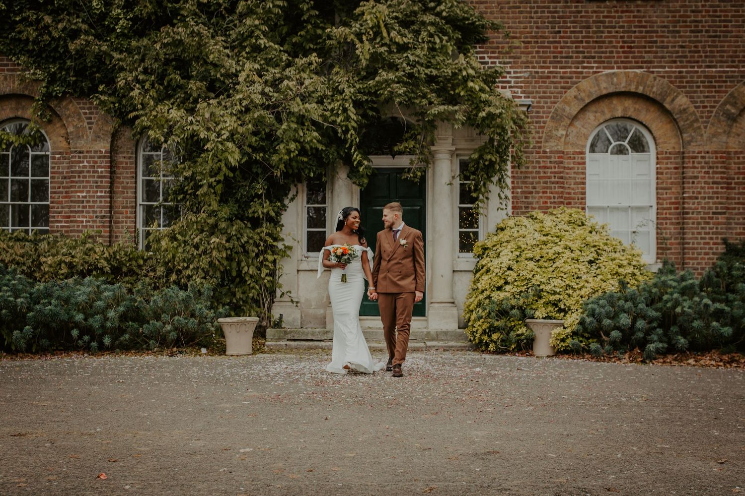 Wedding at Morden Park House, London.