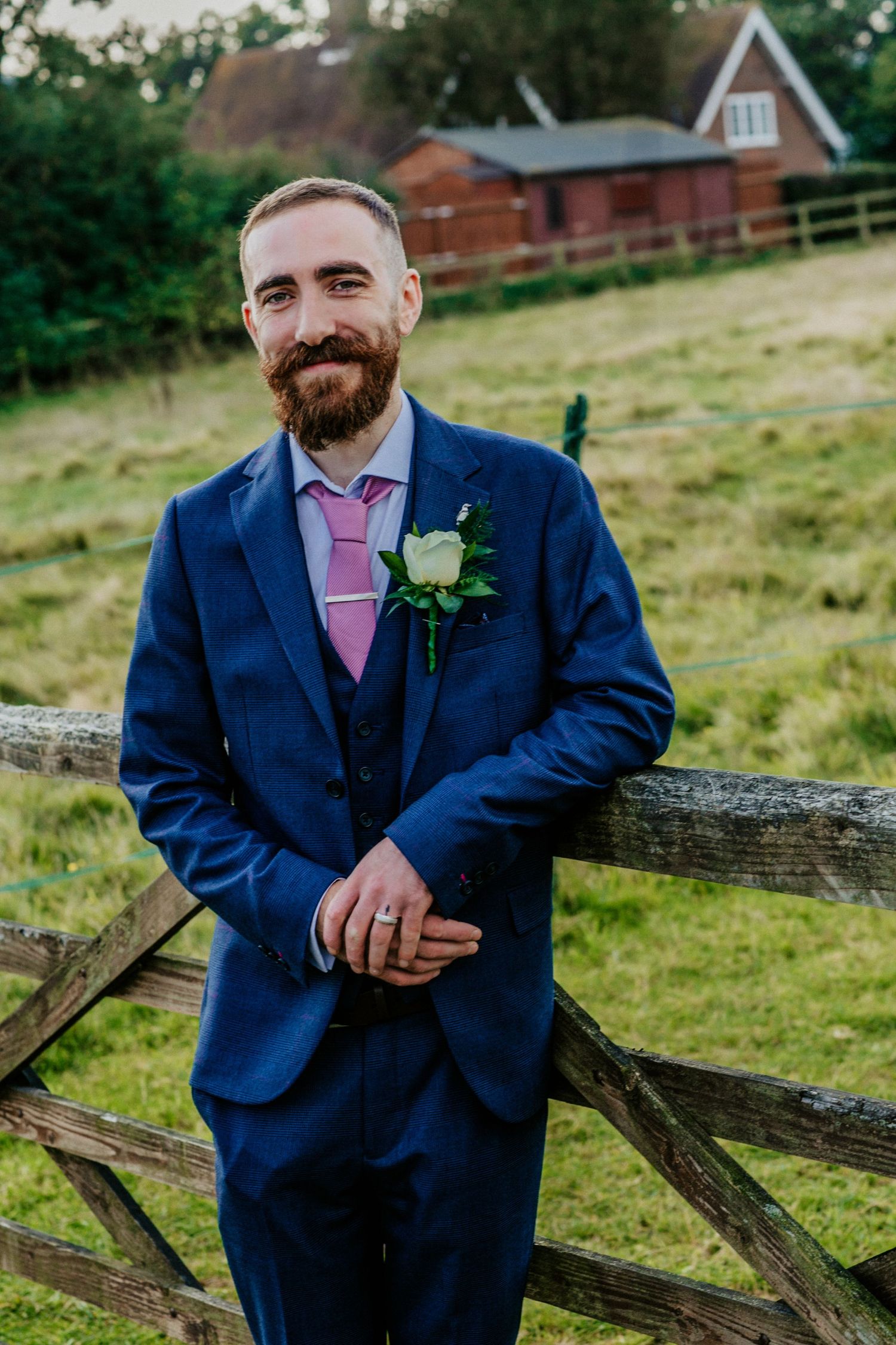 Lodge Farm Wedding, King's Walden, Hitchin, Hertfordshire.