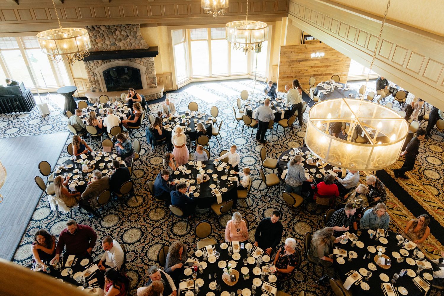 Collection of wedding day detail shots at Rush Creek Golf Course in Maple Grove, MN, including bridal accessories, florals, and more