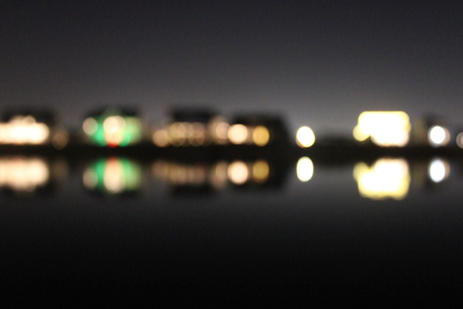 Lights reflection