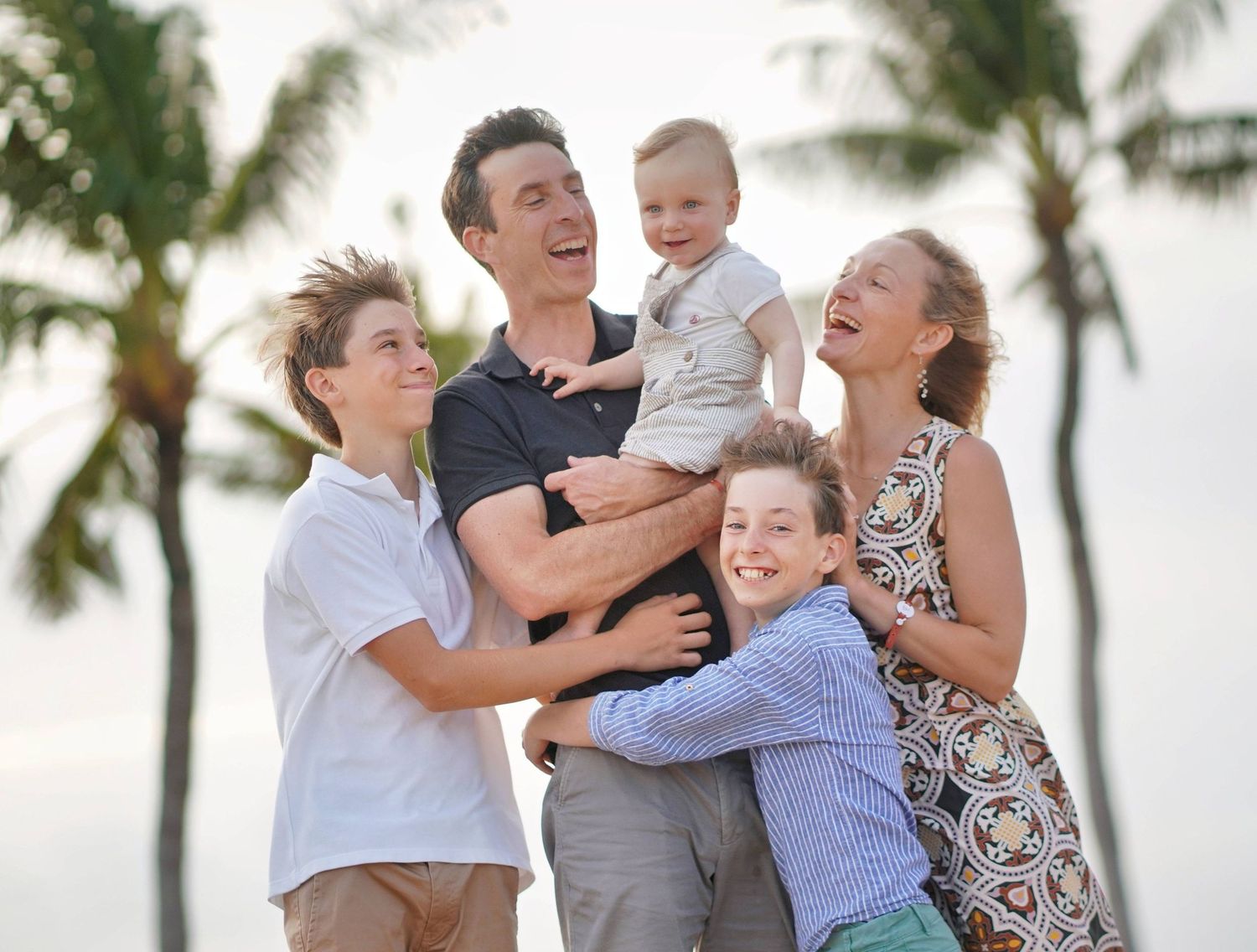 Family Photography in tropical destination