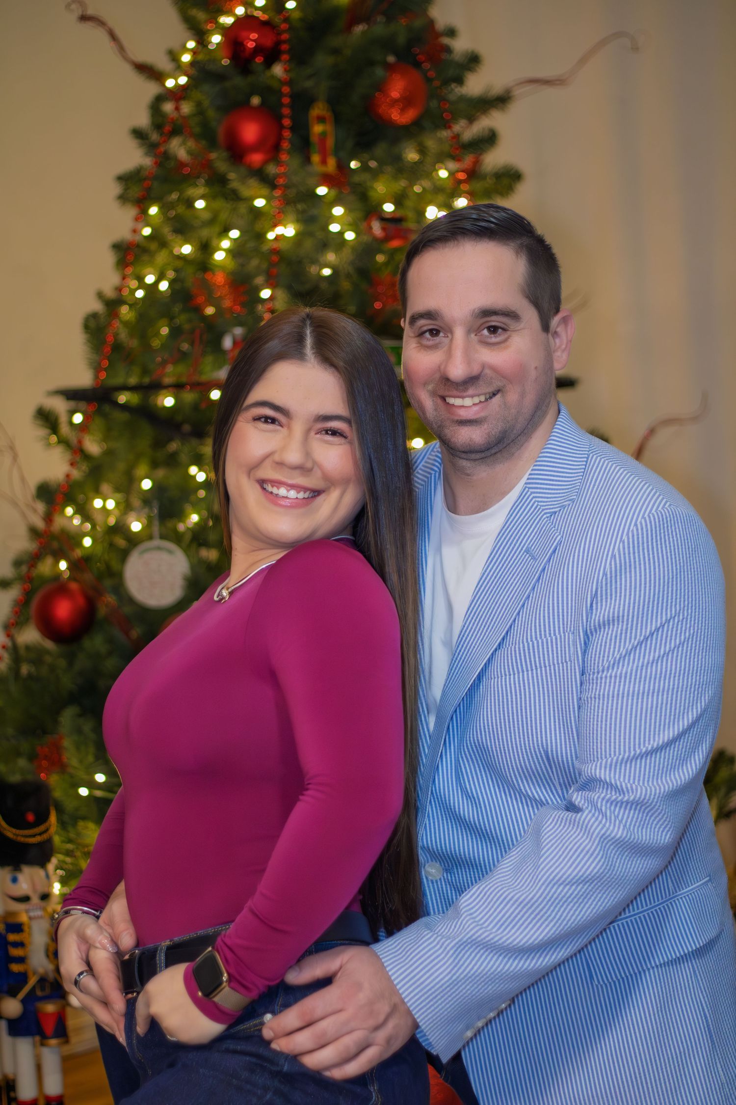 couple in christmas