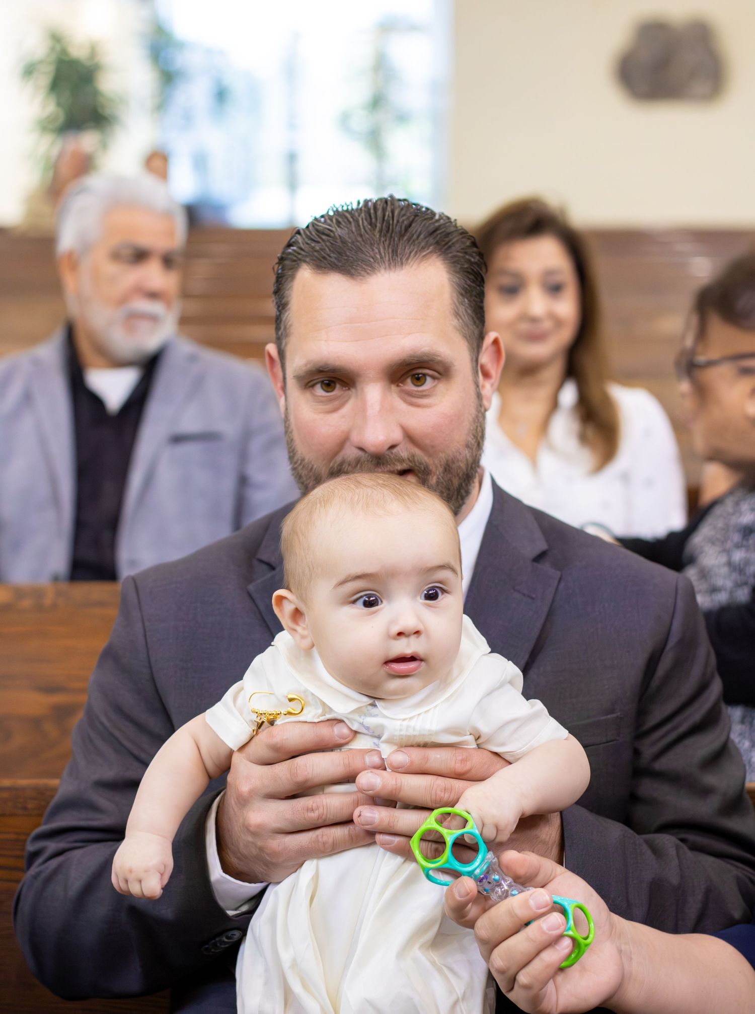 dad and baby