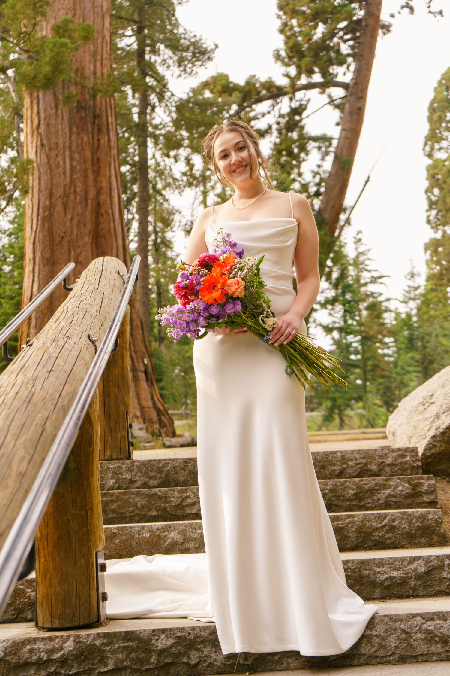 Sequoia Moro Rock Elopement, Sequoia Elopement, Séquoia Summer Elopement