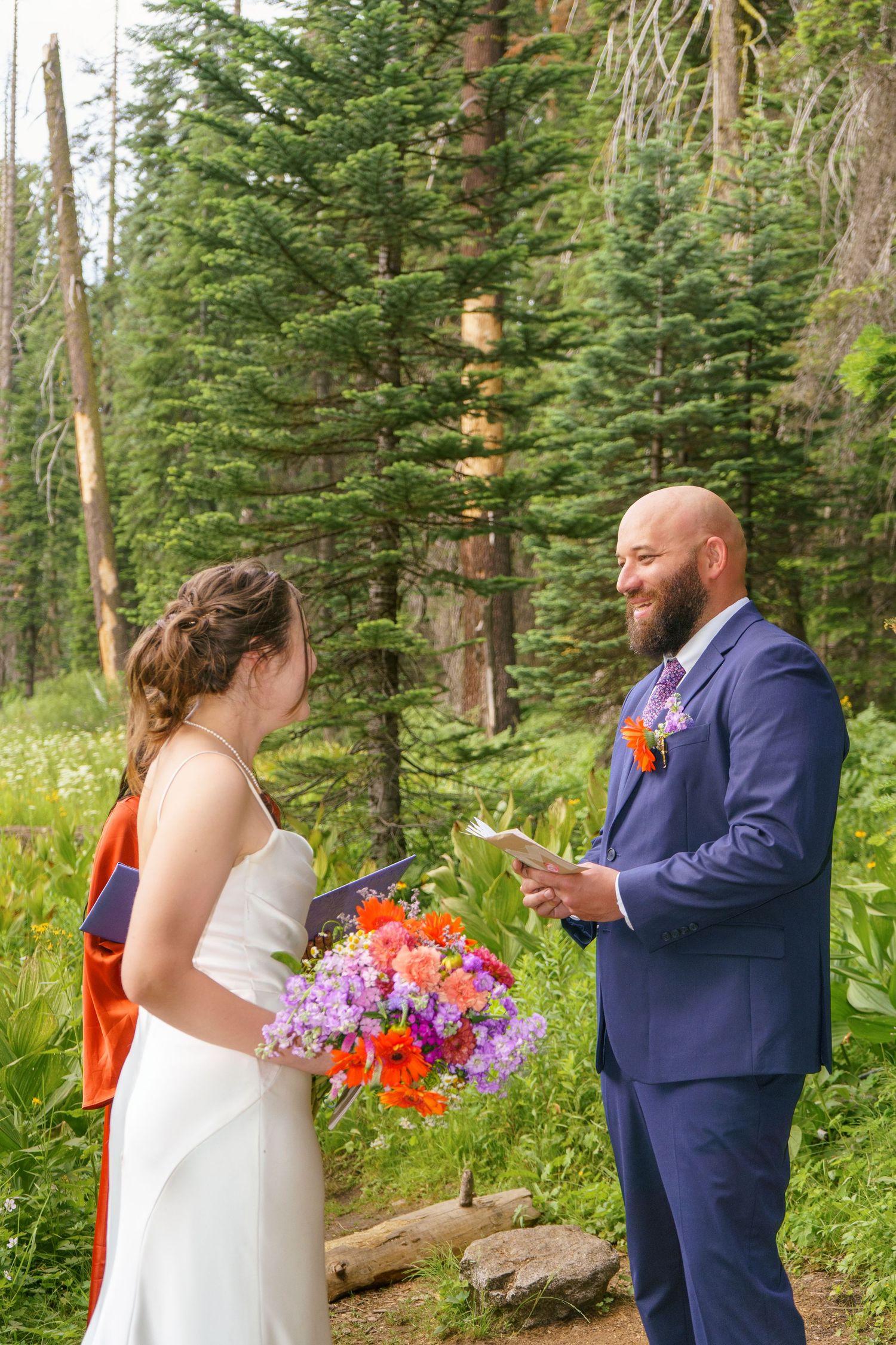 Cresent Meadow Elopement, Sequoia Moro Rock Elopement, Sequoia Elopement, Séquoia Summer Elopement