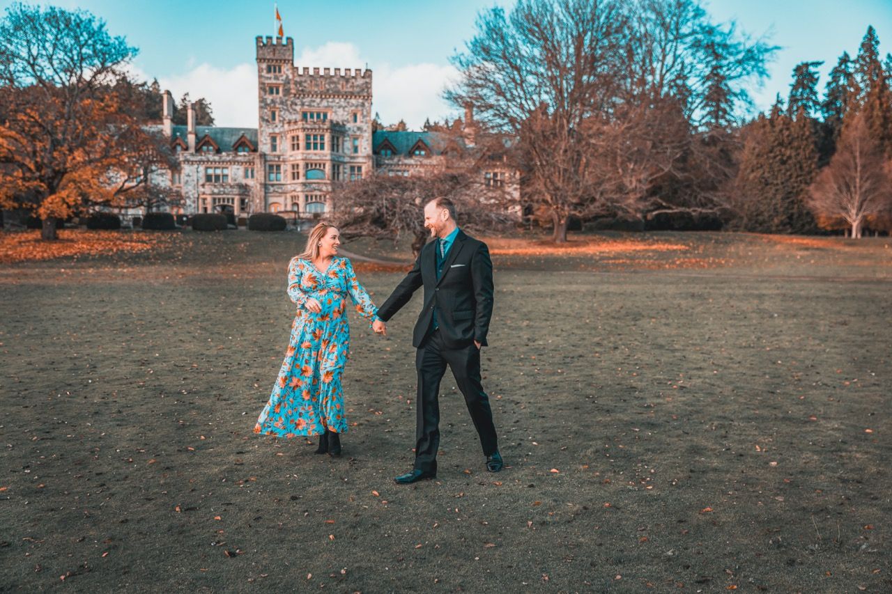 Romantic couples photography in Victoria BC