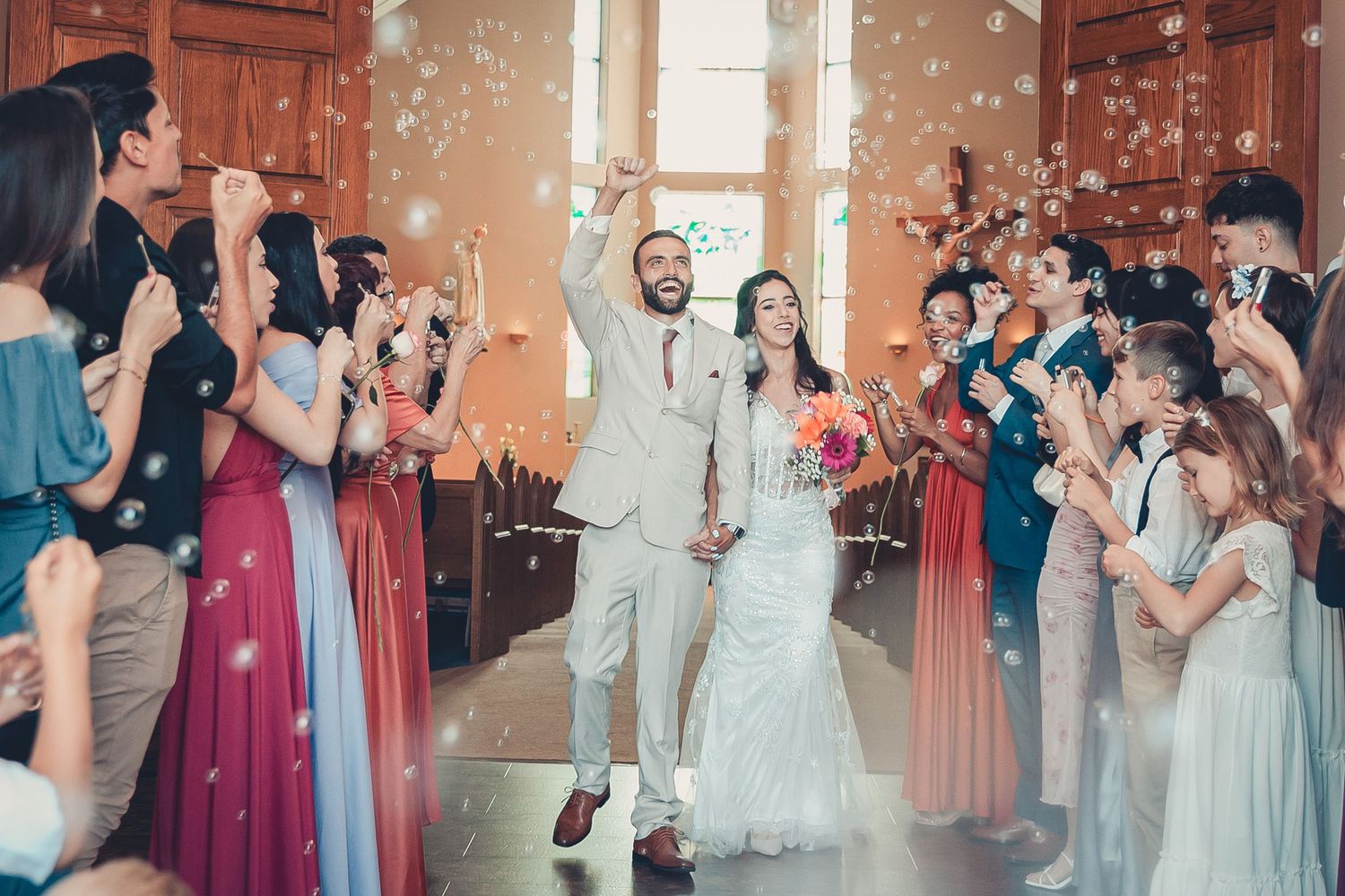 Affordable wedding photography Victoria BC church