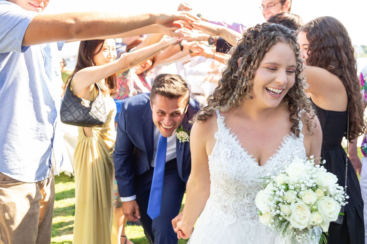 Intimate wedding photo in Victoria BC
