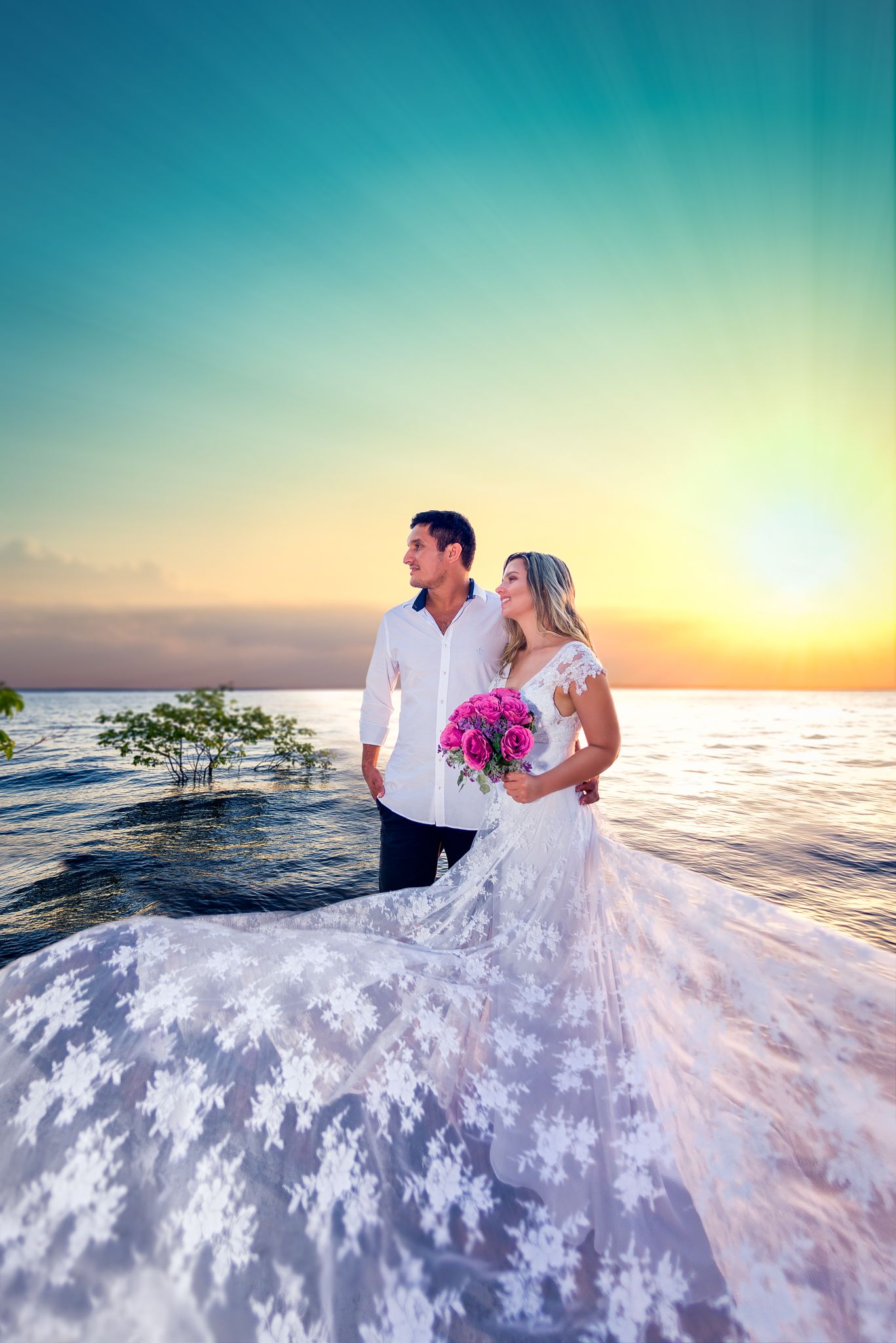 Bride and groom wedding portraits Victoria BC