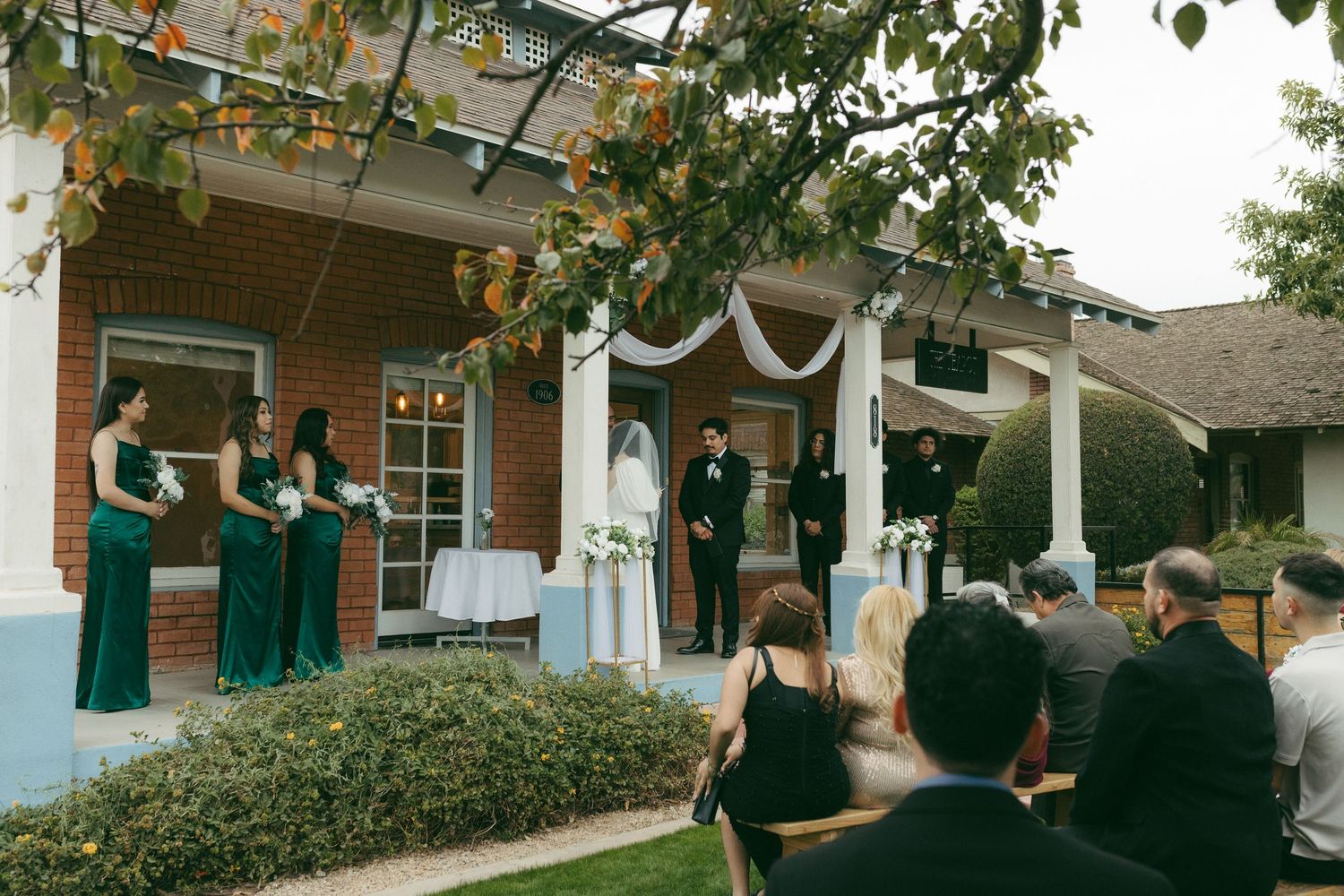 Candid and emotional first look between the bride and groom, captured on film-inspired tones.wedding photographer phoenix, engagement photog